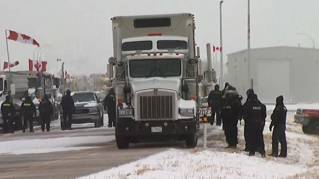 This Canada province is the first to cave in to truckers' protest, ends vaccine passports