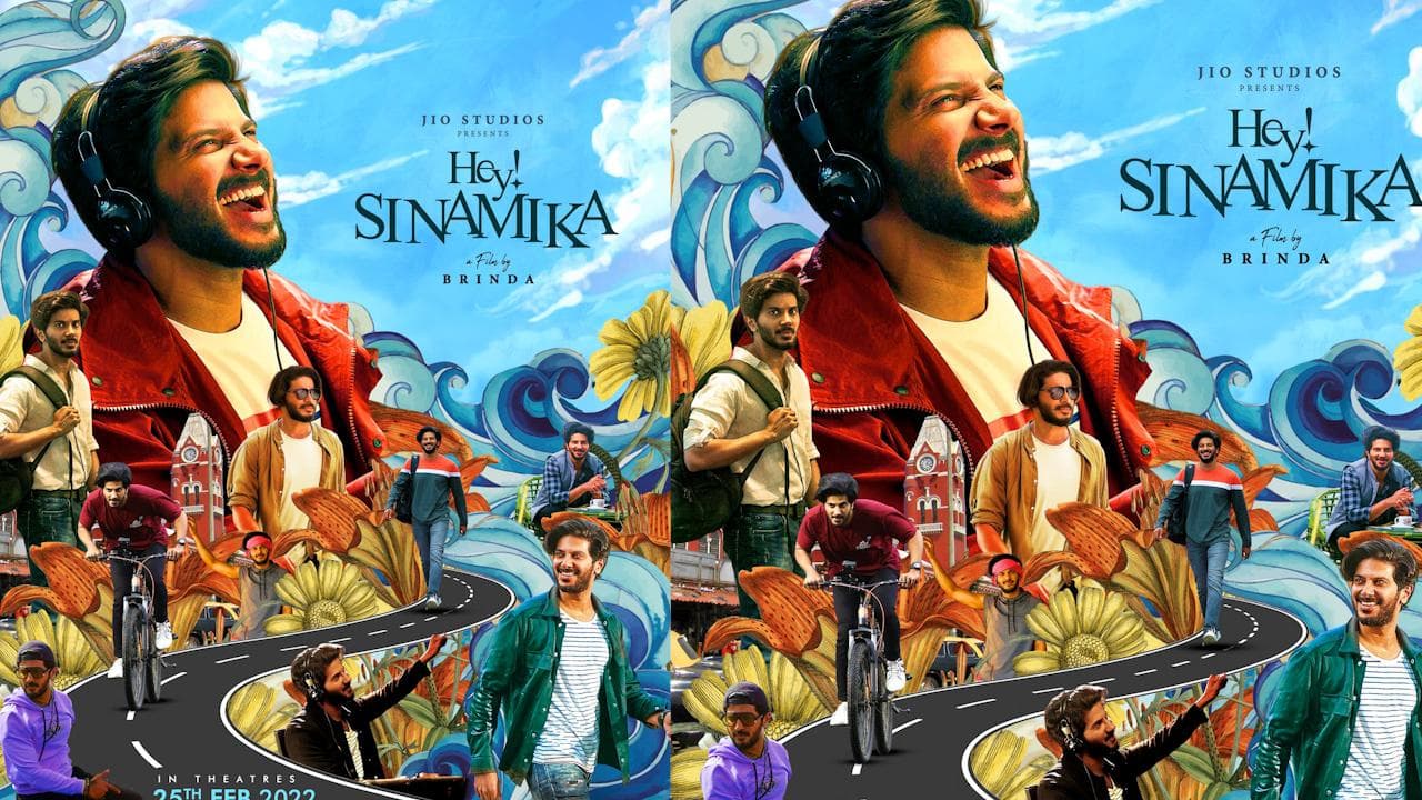 'Hey Sinamika' first look: Dulquer Salmaan flaunts his cool & colourful avatars