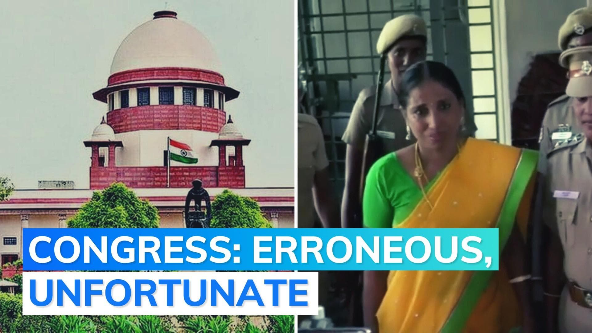 Rajiv Gandhi assassination case: SC sets free all convicts including Nalini Sriharan & R P Ravichandran