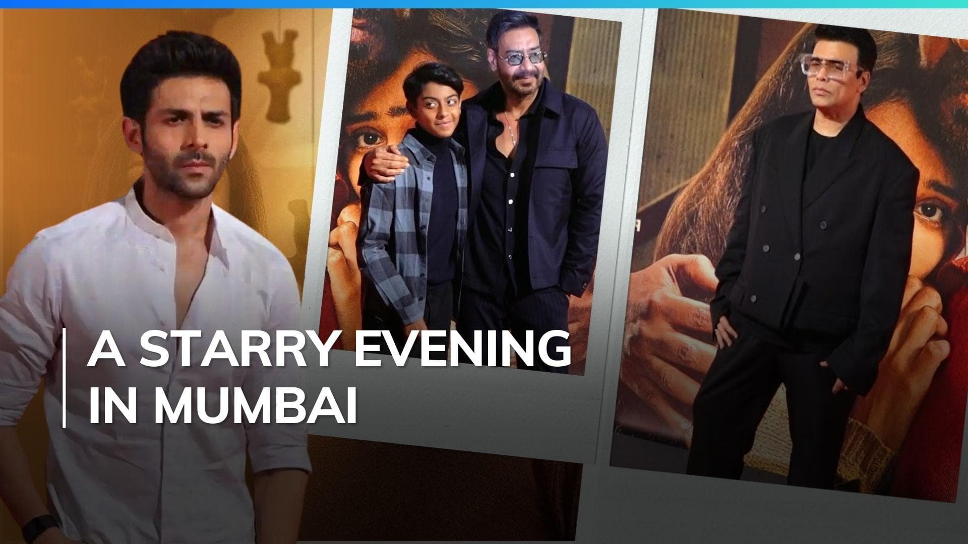 ‘Shaitaan’ screening: Ajay Devgn, Yug Devgan, Kartik Aaryan, Karan Johar and more attend | Watch