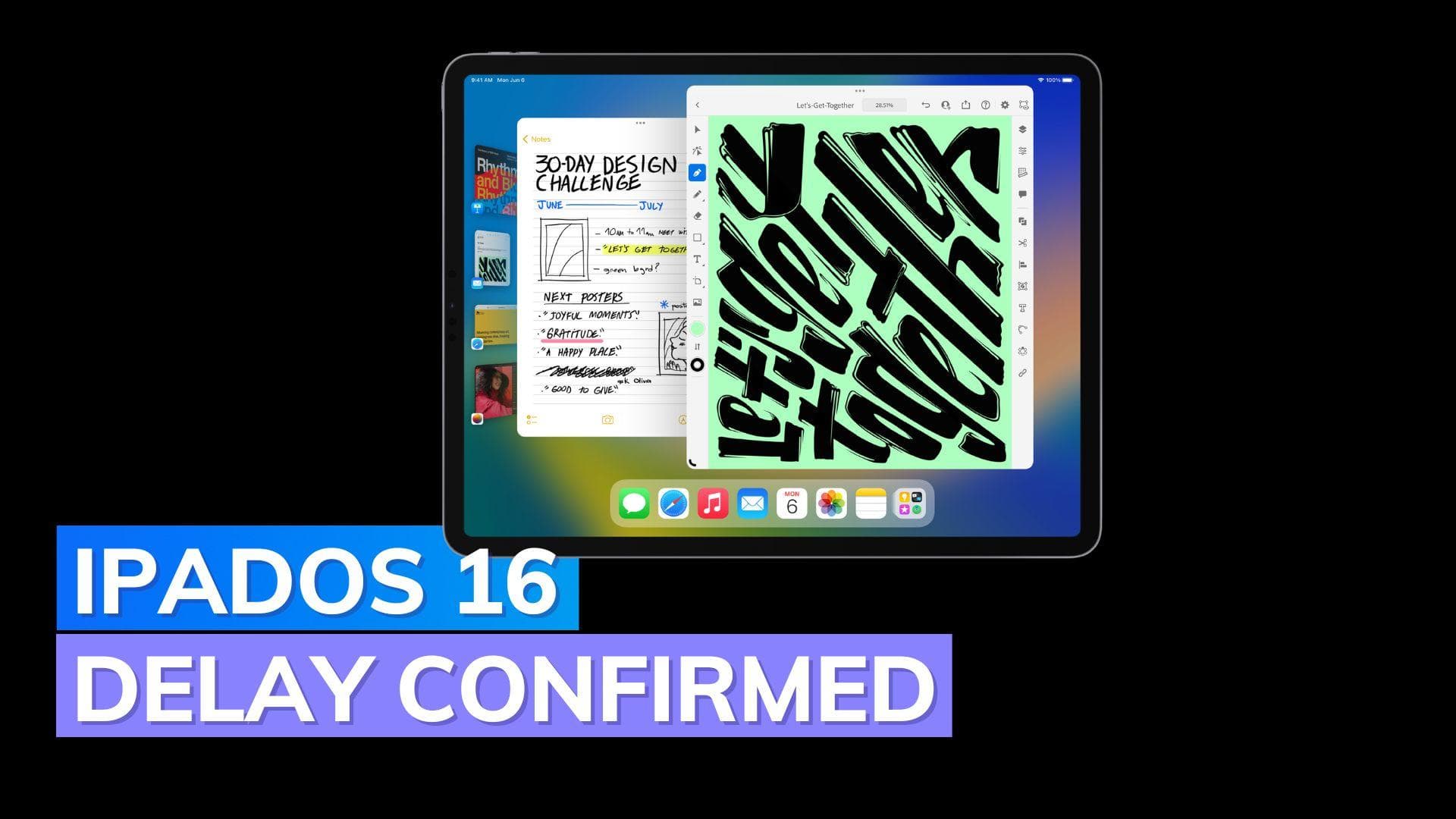 Apple confirms iPadOS 16 delay