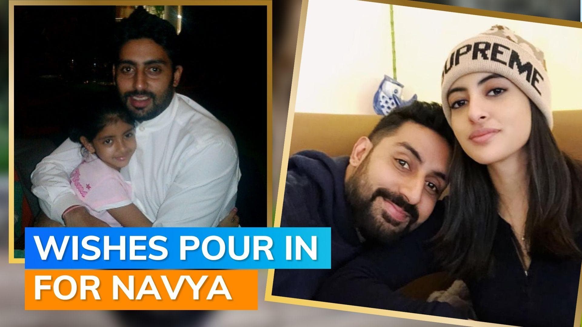 Abhishek Bachchan wishes 'music partner' Navya Naveli Nanda on birthday