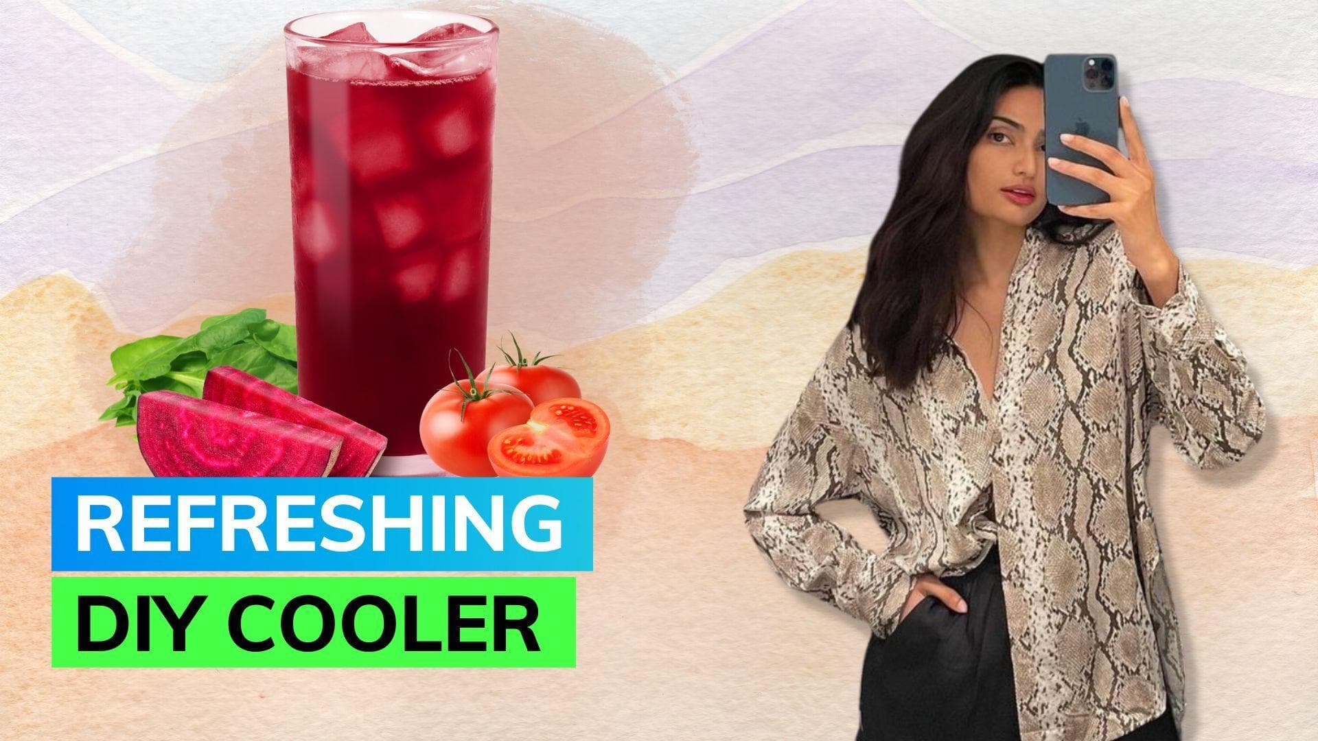 Athiya Shetty's DIY drink will keep you refreshed this monsoon season; check recipe here