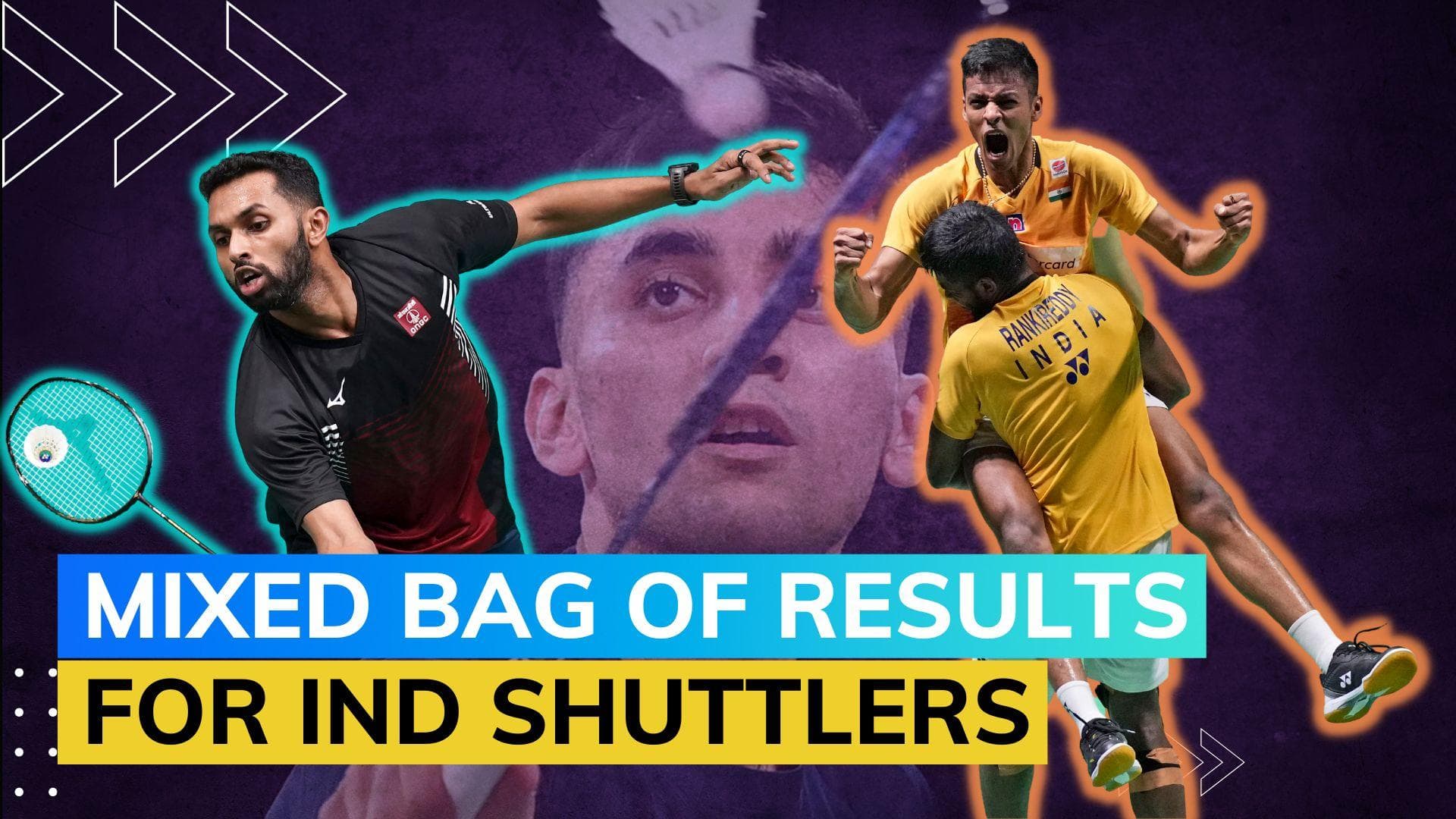 World Championships: Lakshya Sen crashes out as HS Prannoy and Satwik-Chirag advance to quarters