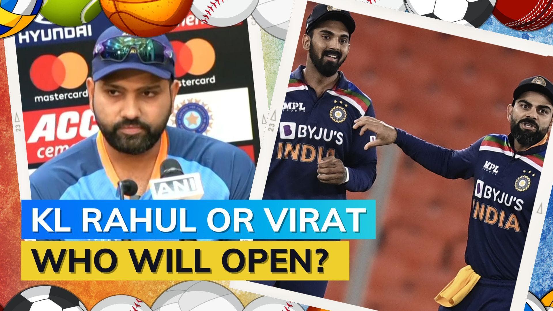 IND vs AUS: Rohit Sharma wants KL Rahul to open but doesn't rule out Virat Kohli at the top