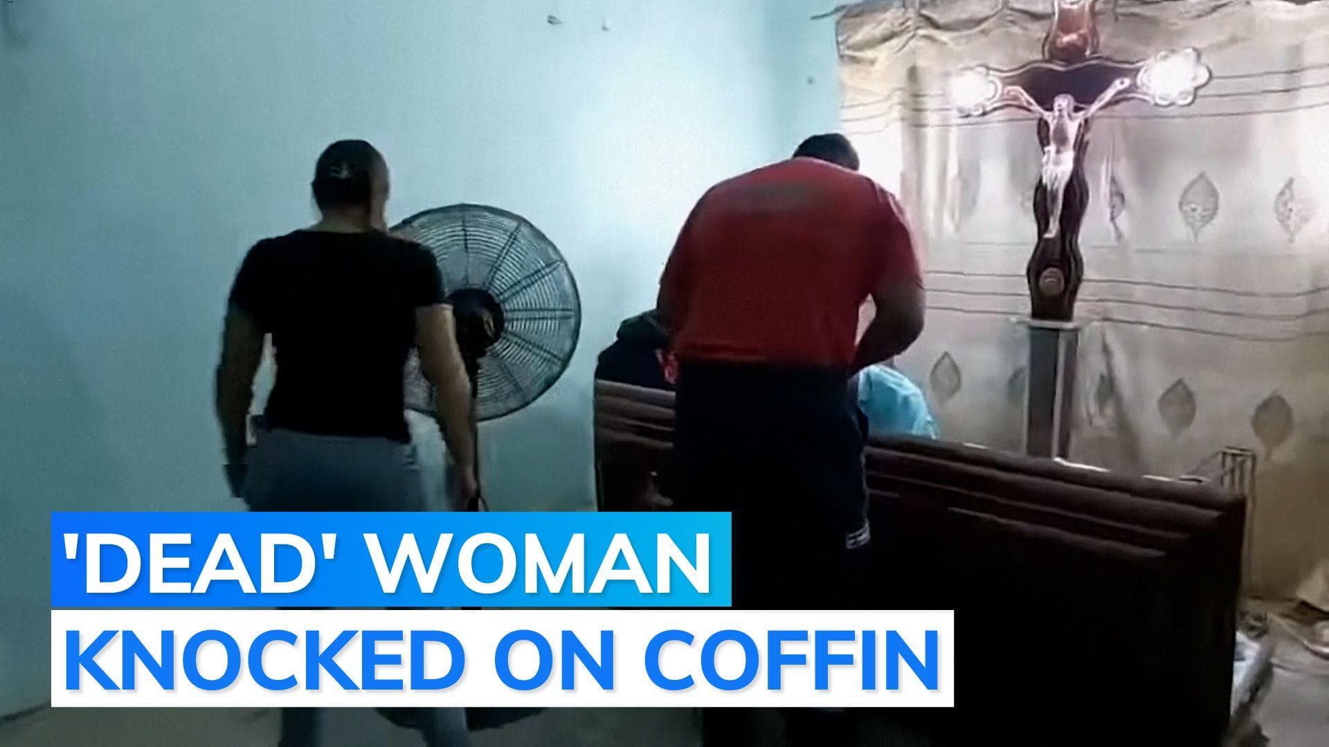 'Dead' woman found to be alive just before burial