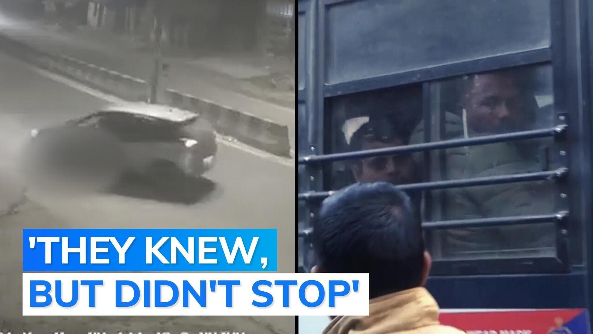 Woman dragged by car: men knew body was under vehicle, but kept driving to make it fall off, says report