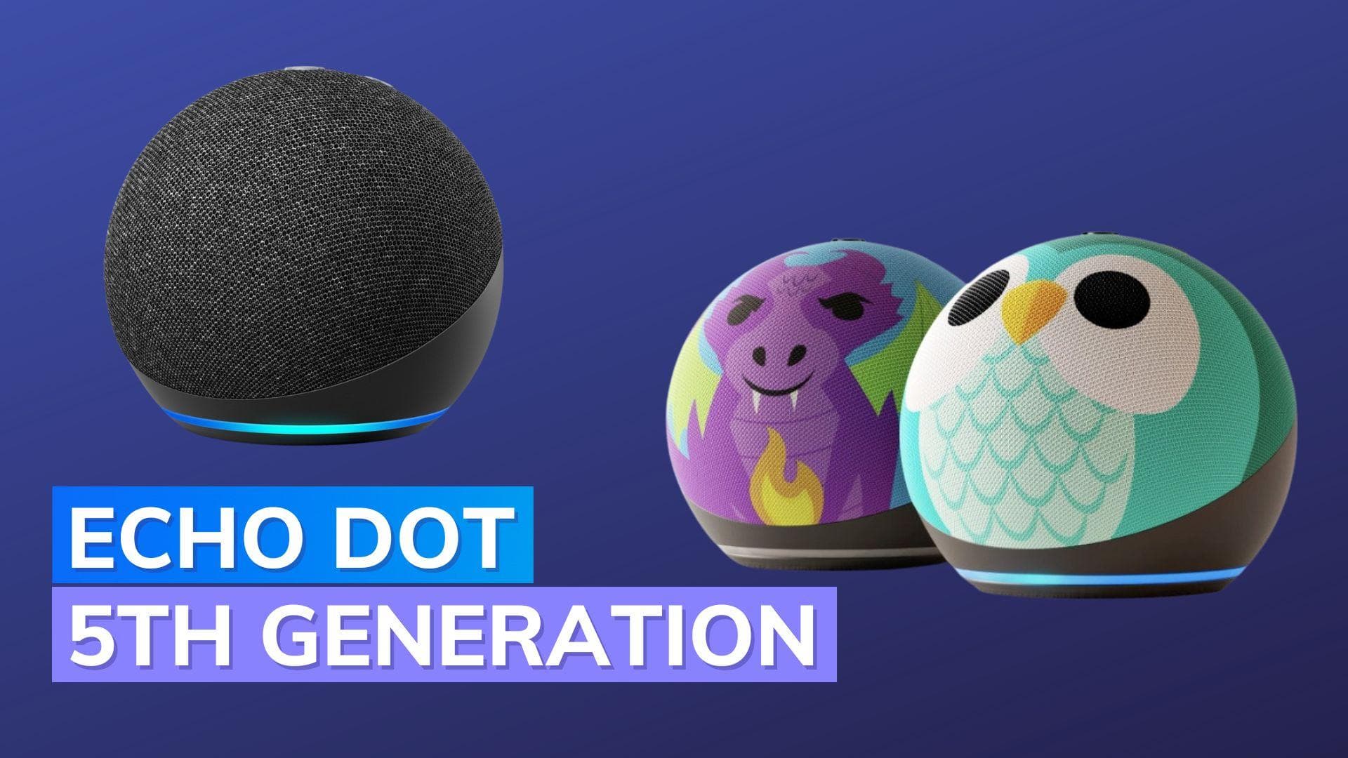 Fifth-generation Echo Dot launched with in-built mesh networking 