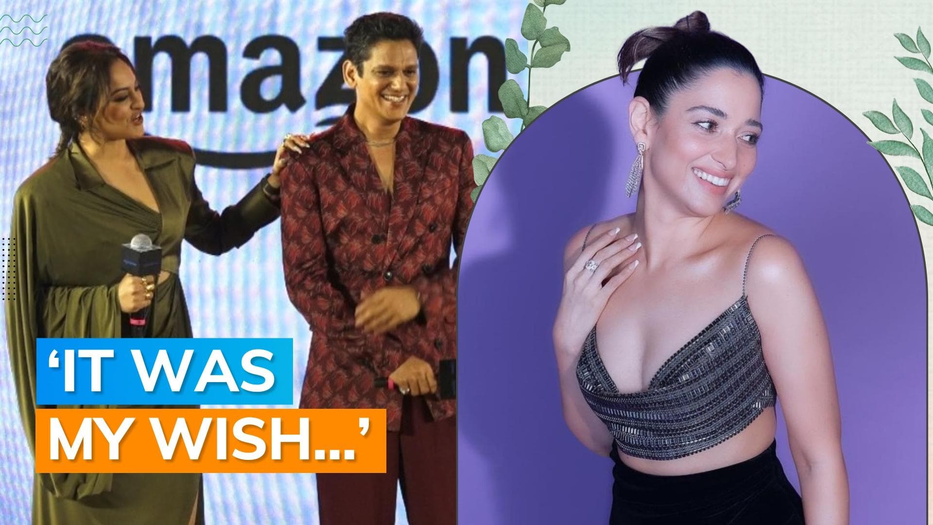 Vijay Varma blushes as Gulshan Devaiah teases him about Tamannaah Bhatia at ‘Dahaad’ trailer launch