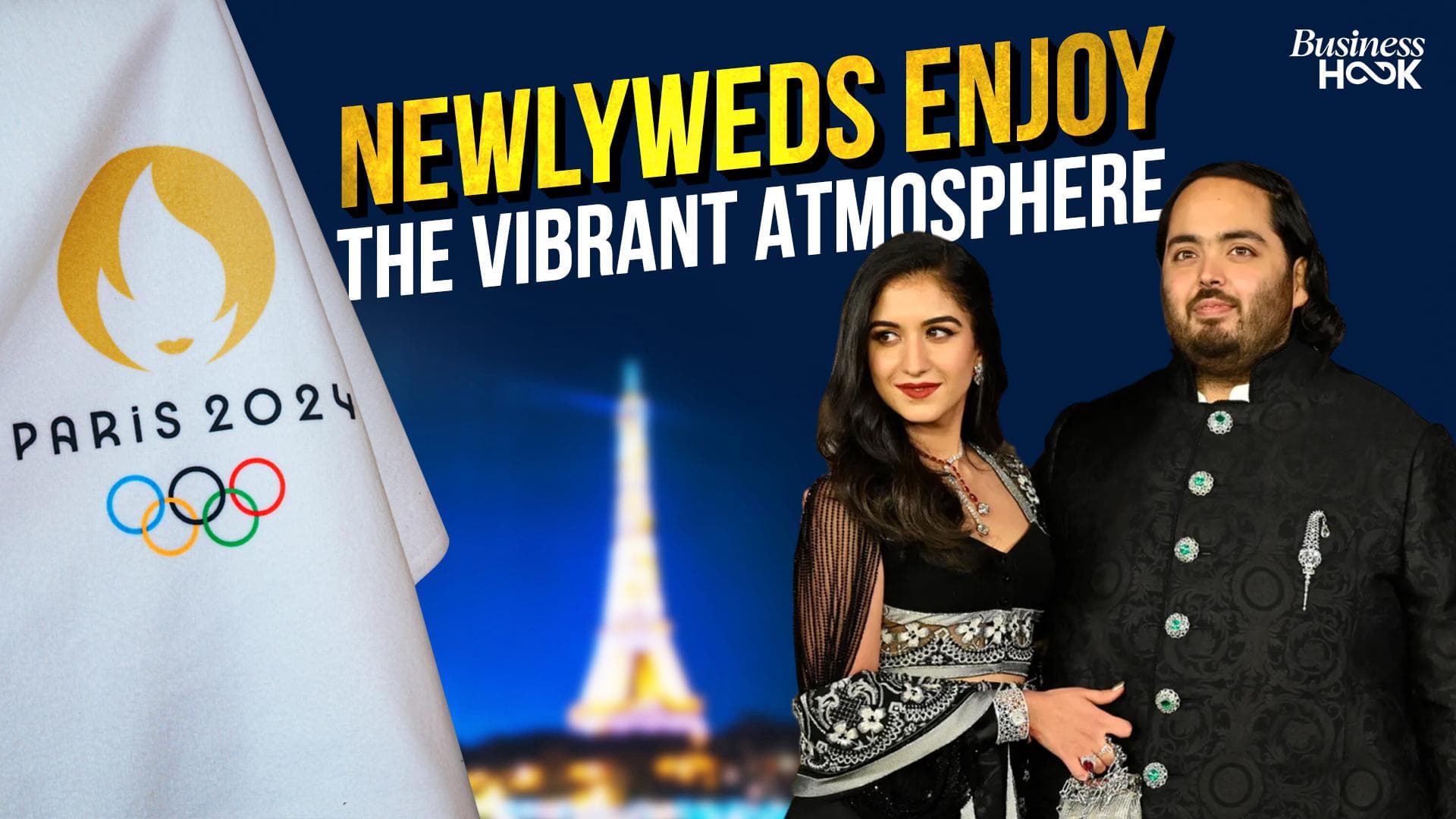 Paris 2024 Olympics: Newlyweds Anant Ambani and Radhika Merchant spotted with family | Watch 