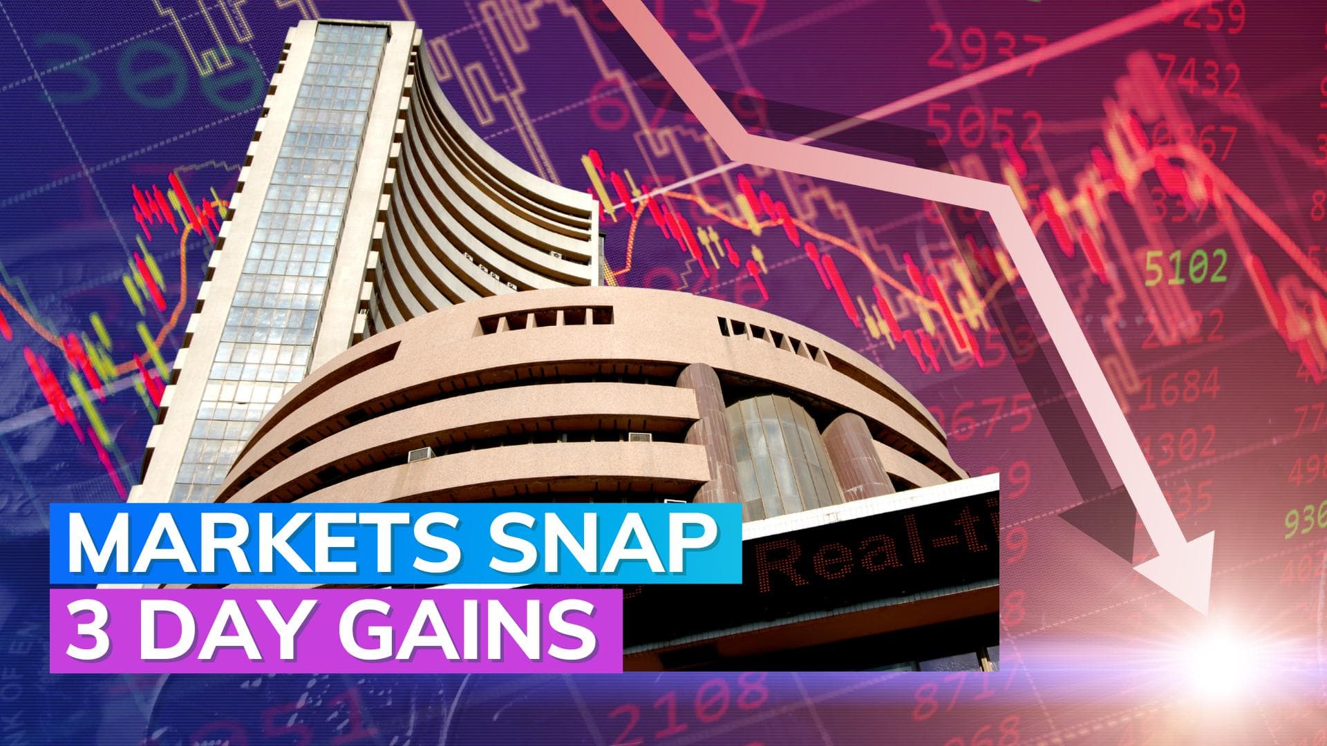 Sensex, Nifty end 0.5% lower, banking & financial stocks drag