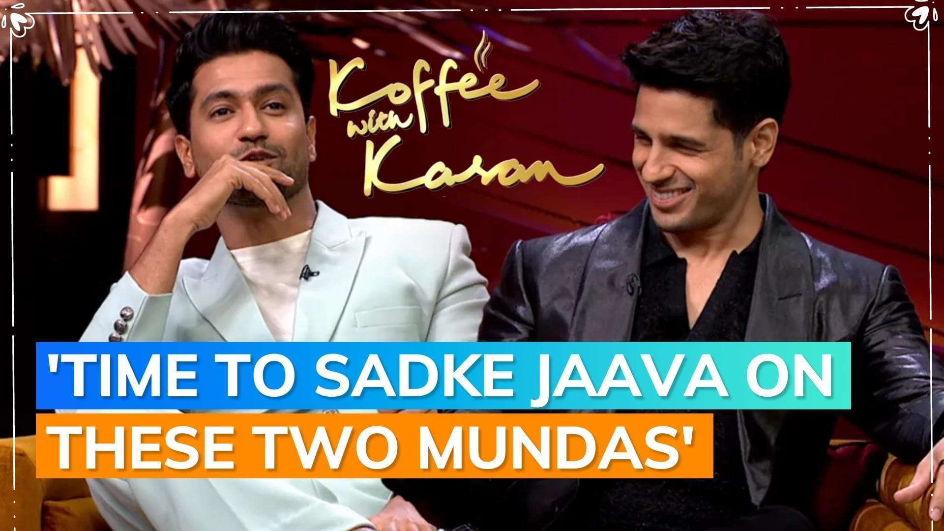 'Koffee With Karan 7' Twitter reaction: Vicky Kaushal and Sidharth Malhotra manifest a spicy brew 