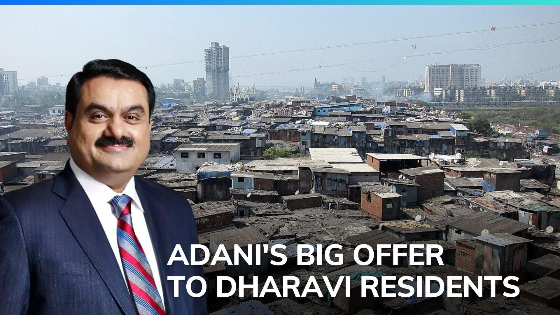 Dharavi redevelopment project: Adani group offers 17% more area in new homes to residents