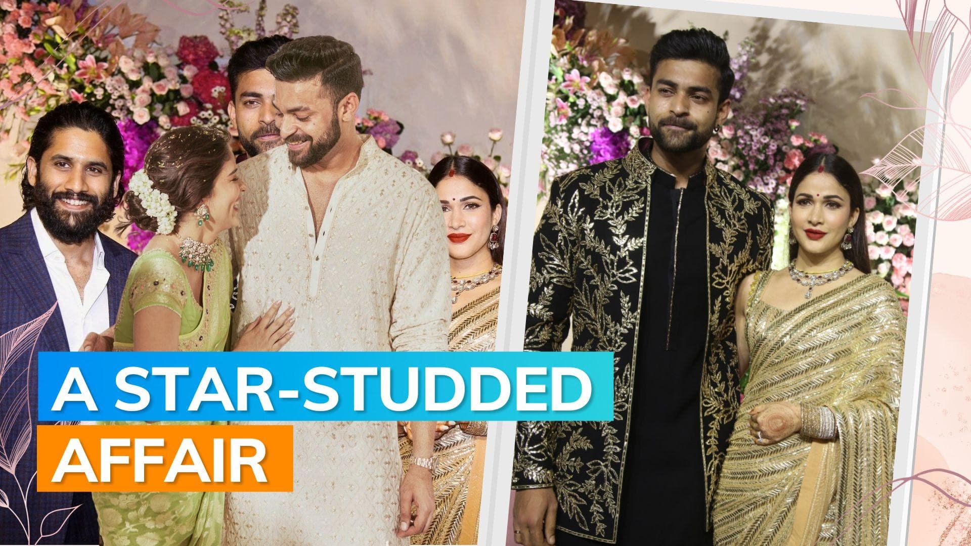 Varun Tej-Lavanya Tripathi wedding reception: Chiranjeevi, Naga Chaitanya, Venkatesh attend bash