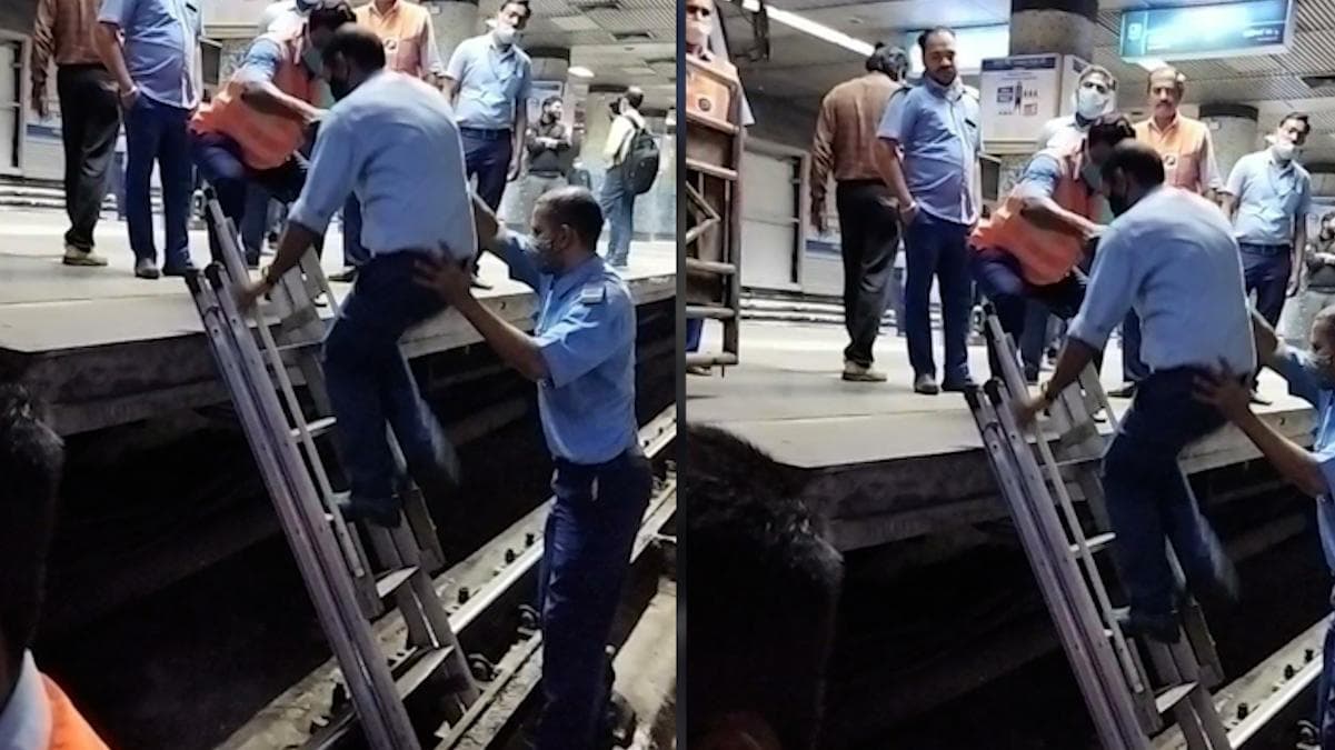 Kolkata metro : মেট্রোর লাইনে পড়ে বৃদ্ধ, দ্রুত ট্রেন থামিয়ে প্রাণ বাঁচালেন মোটরম্যান