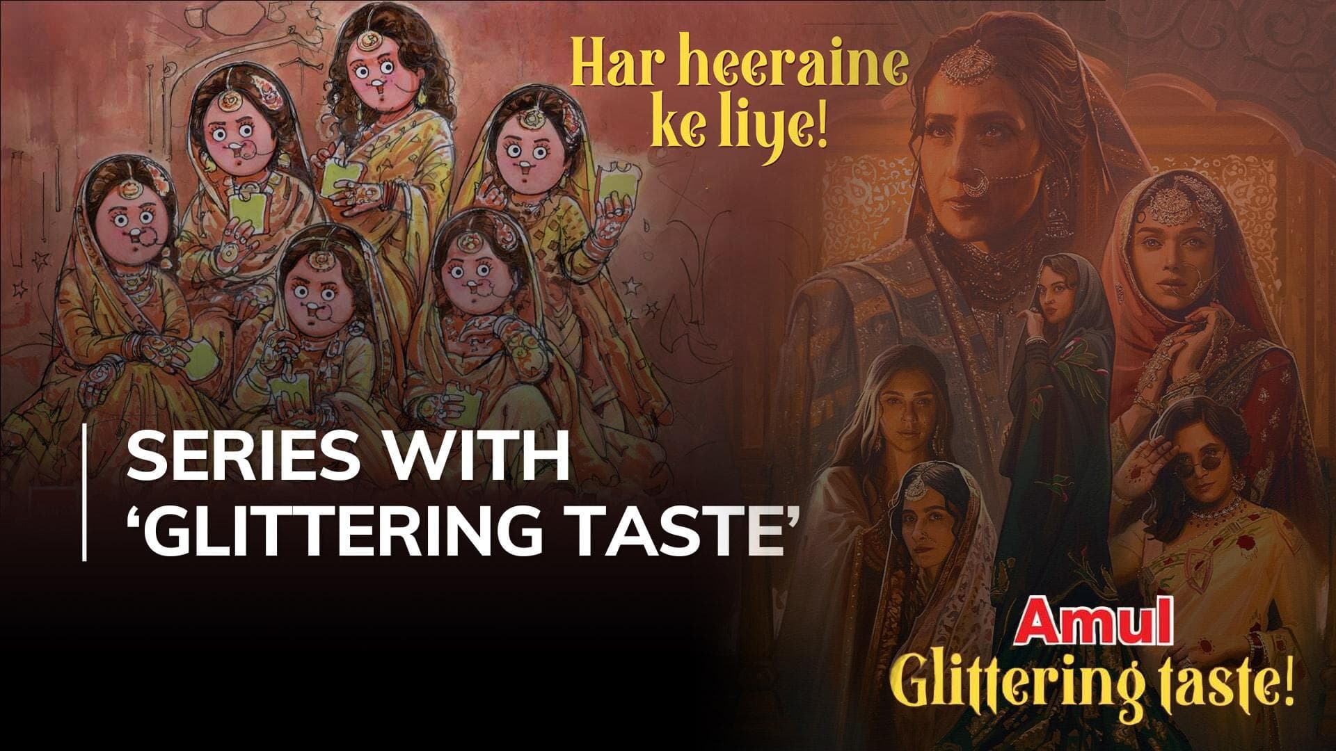 ‘Heeramandi’: Amul India gives shoutout to Sanjay Leela Bhansali’s debut series; Netflix responds