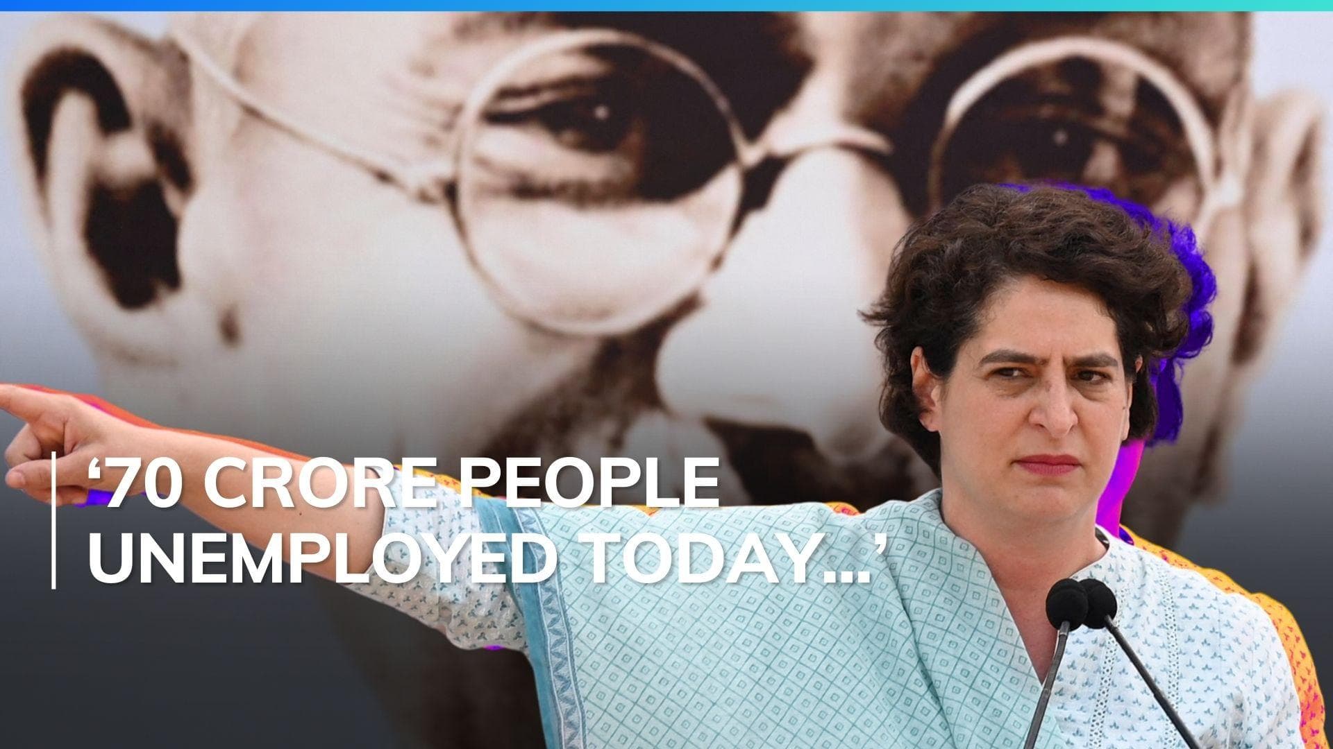 BJP talks about unemployment in Pakistan, not India: Priyanka Gandhi