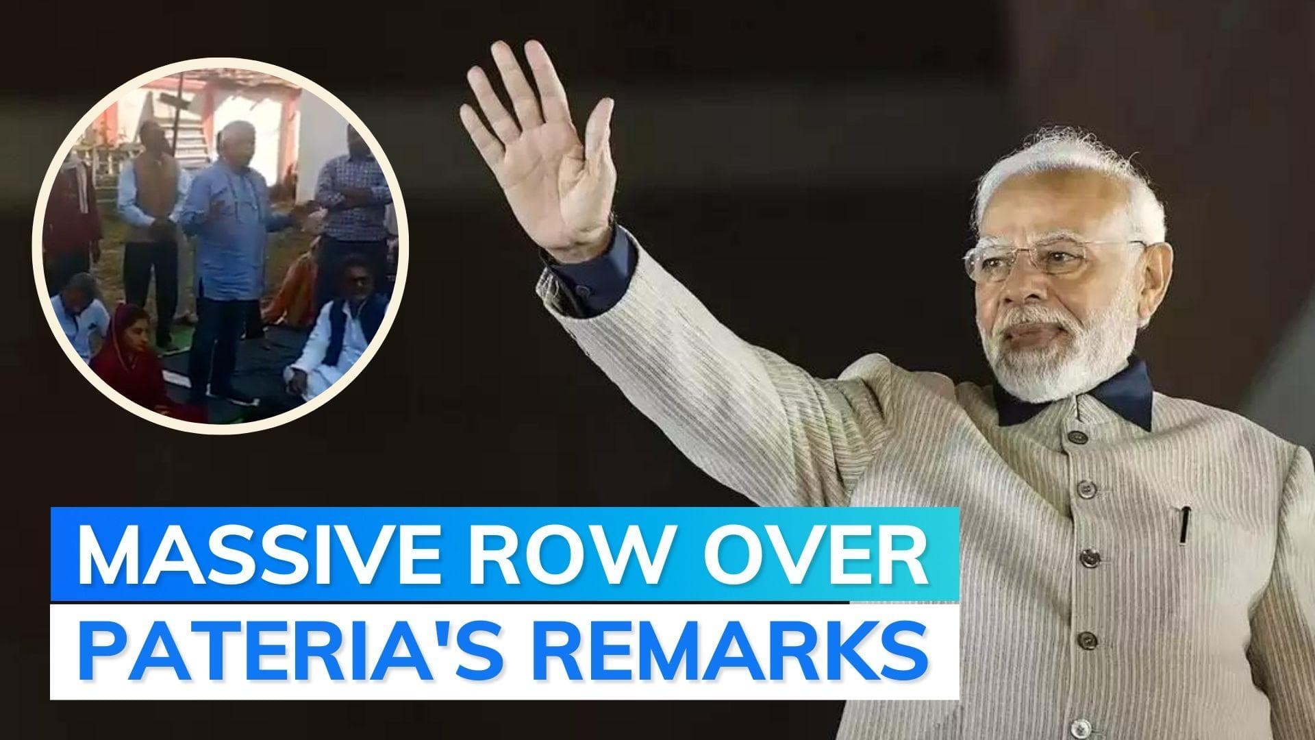  Video: MP Congress leader appeals to 'kill PM Modi'; FIR lodged