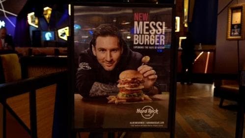 From Trophies & titles to a hamburger! Messi burger unveiled in Florida