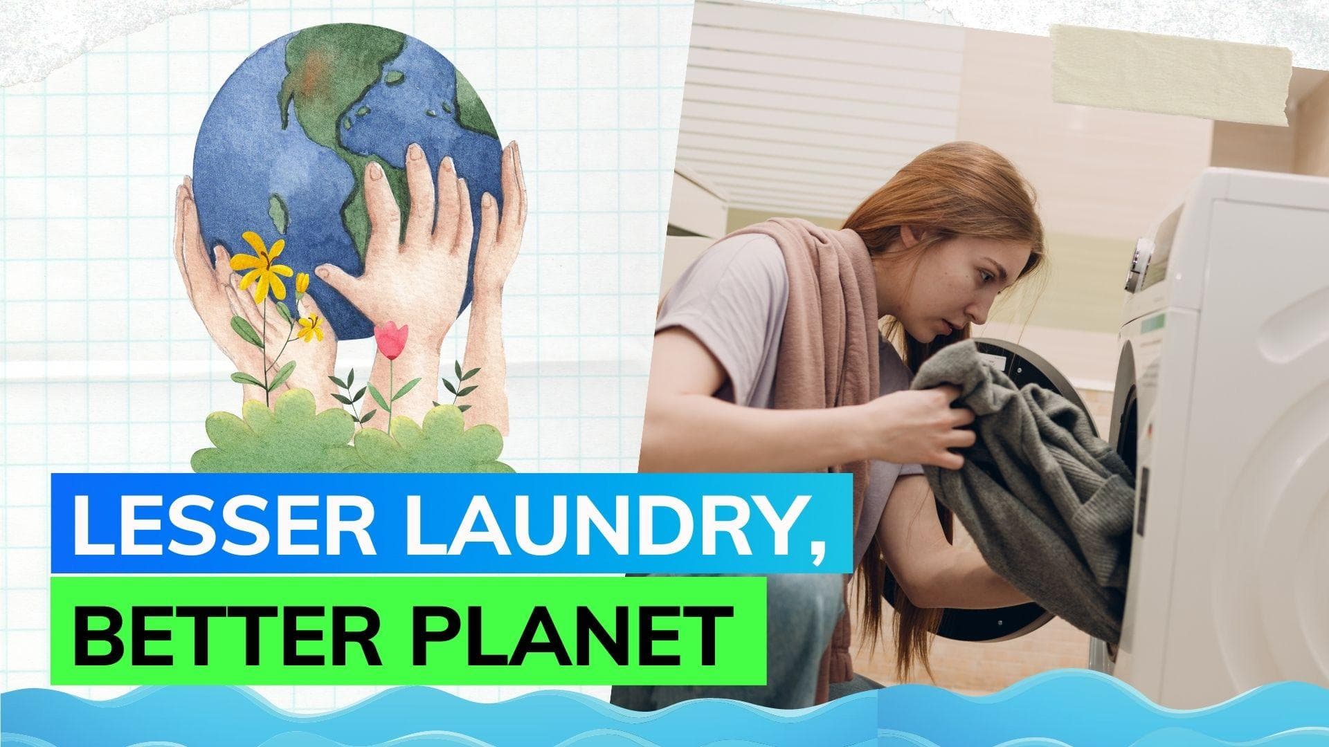 Save the ocean and wash your clothes less often