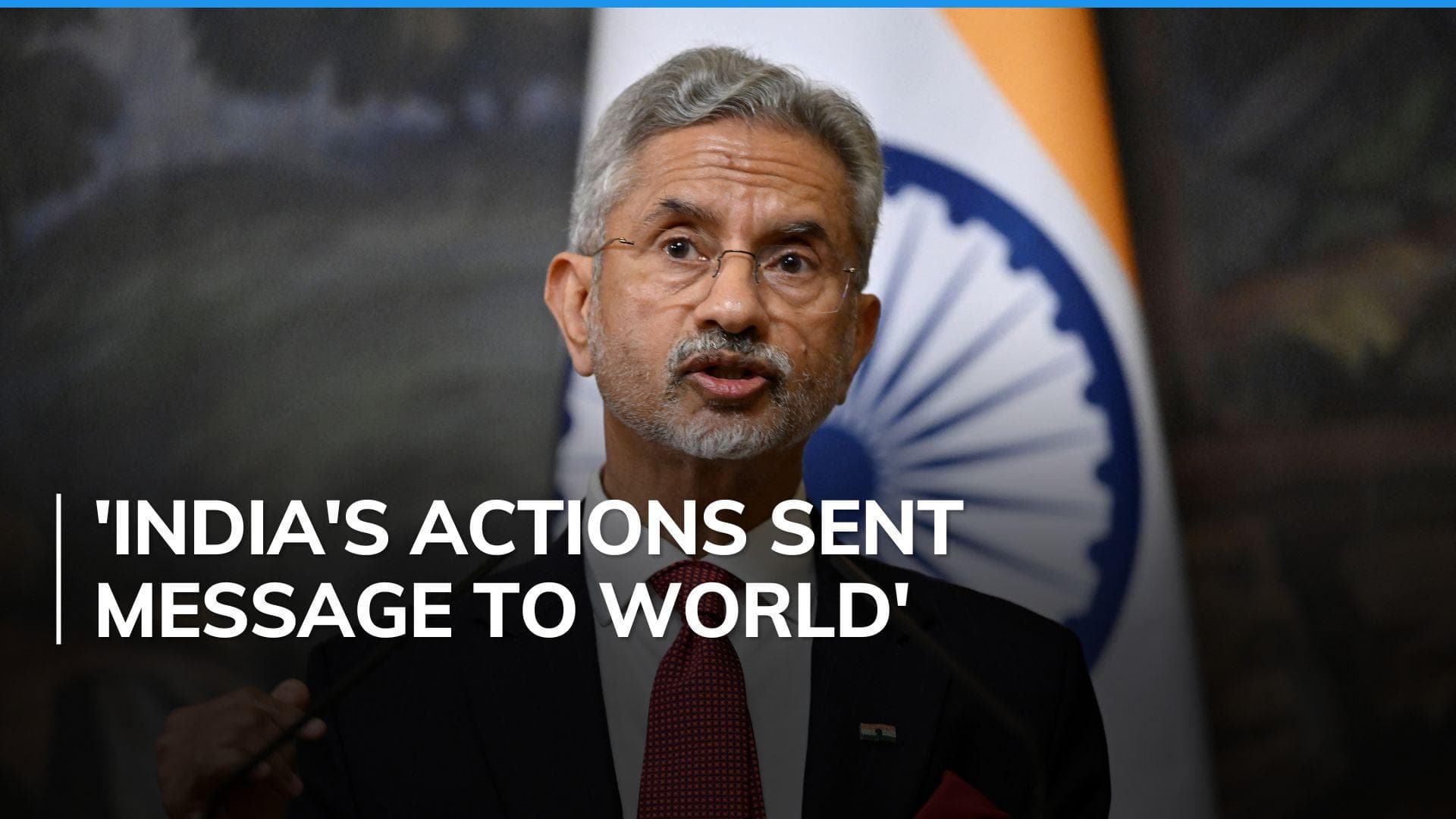 Uri, Balakot strikes befitting reply to rising West front terrorism: Jaishankar