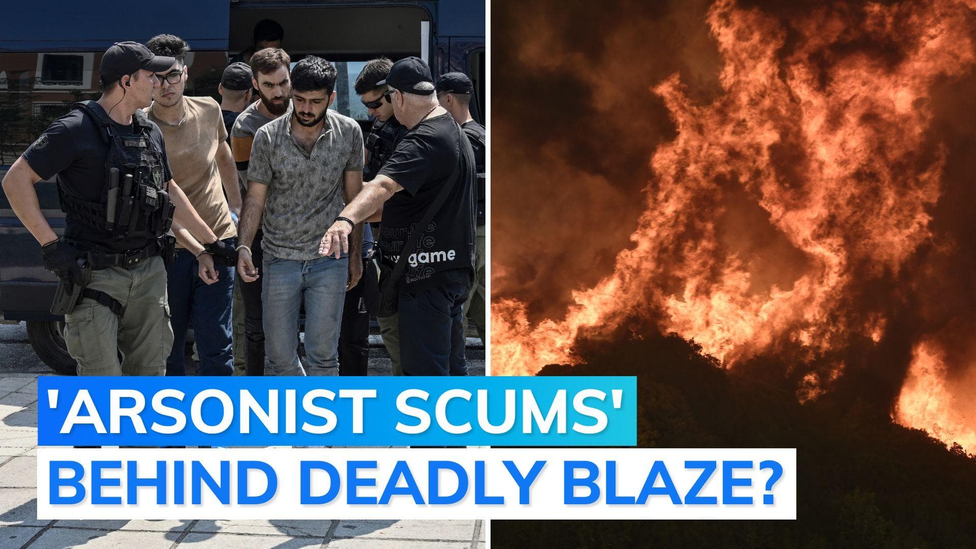 Greece, battered by wildfires, arrests 79 alleged arsonists