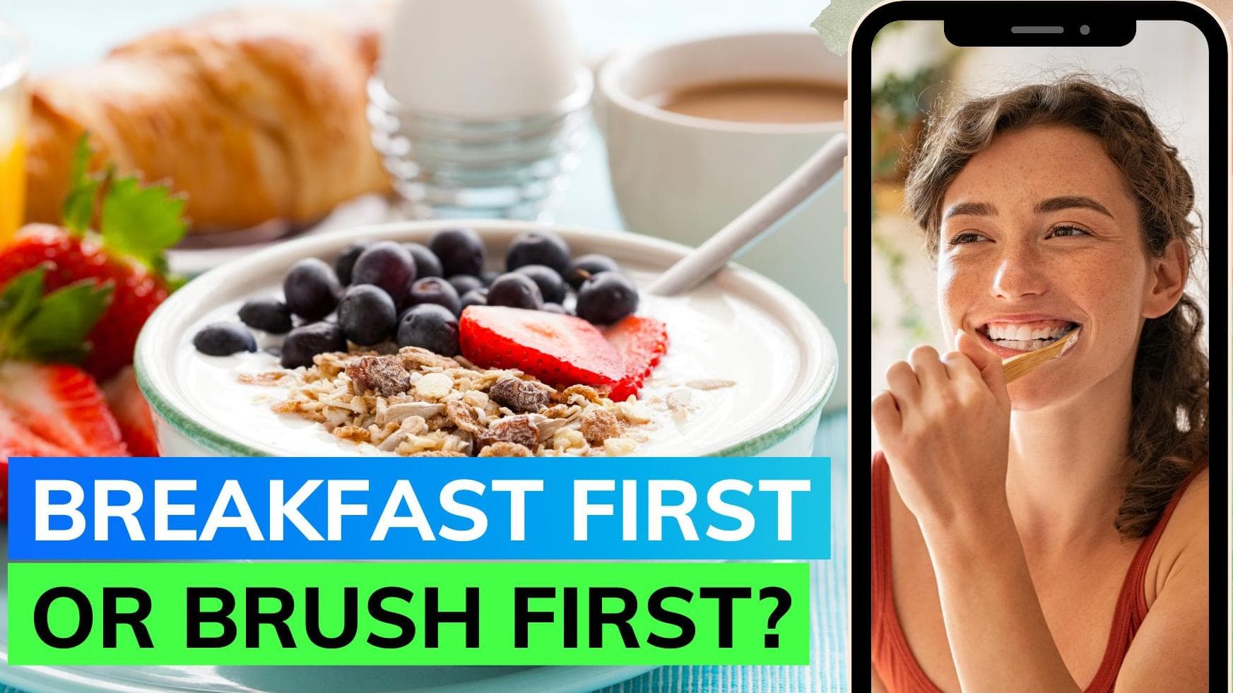 Before or after breakfast? Dentist reveals the best time to brush your teeth  