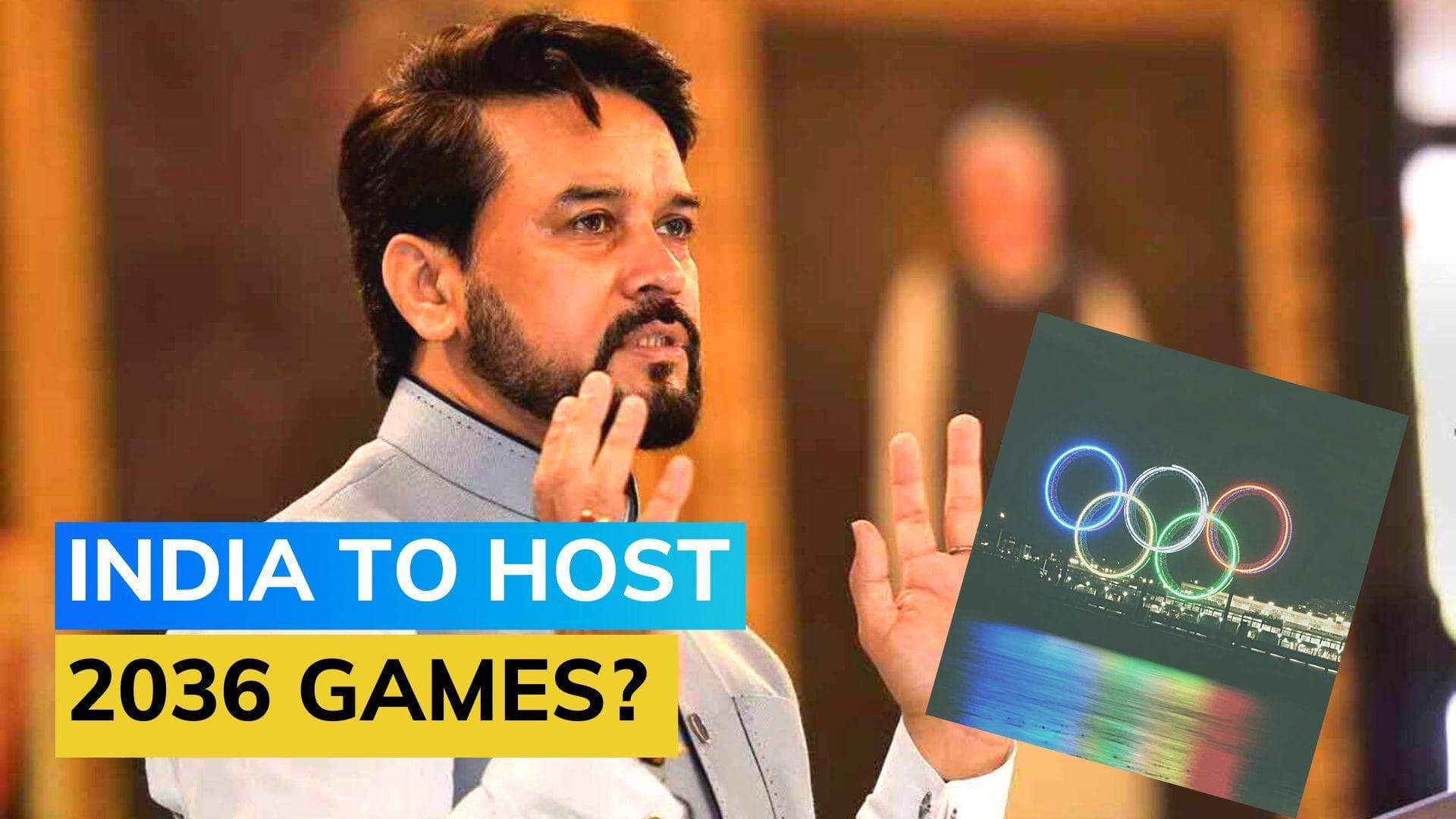 Govt ready to bid for 2036 Olympics: Sports Minister Anurag Thakur