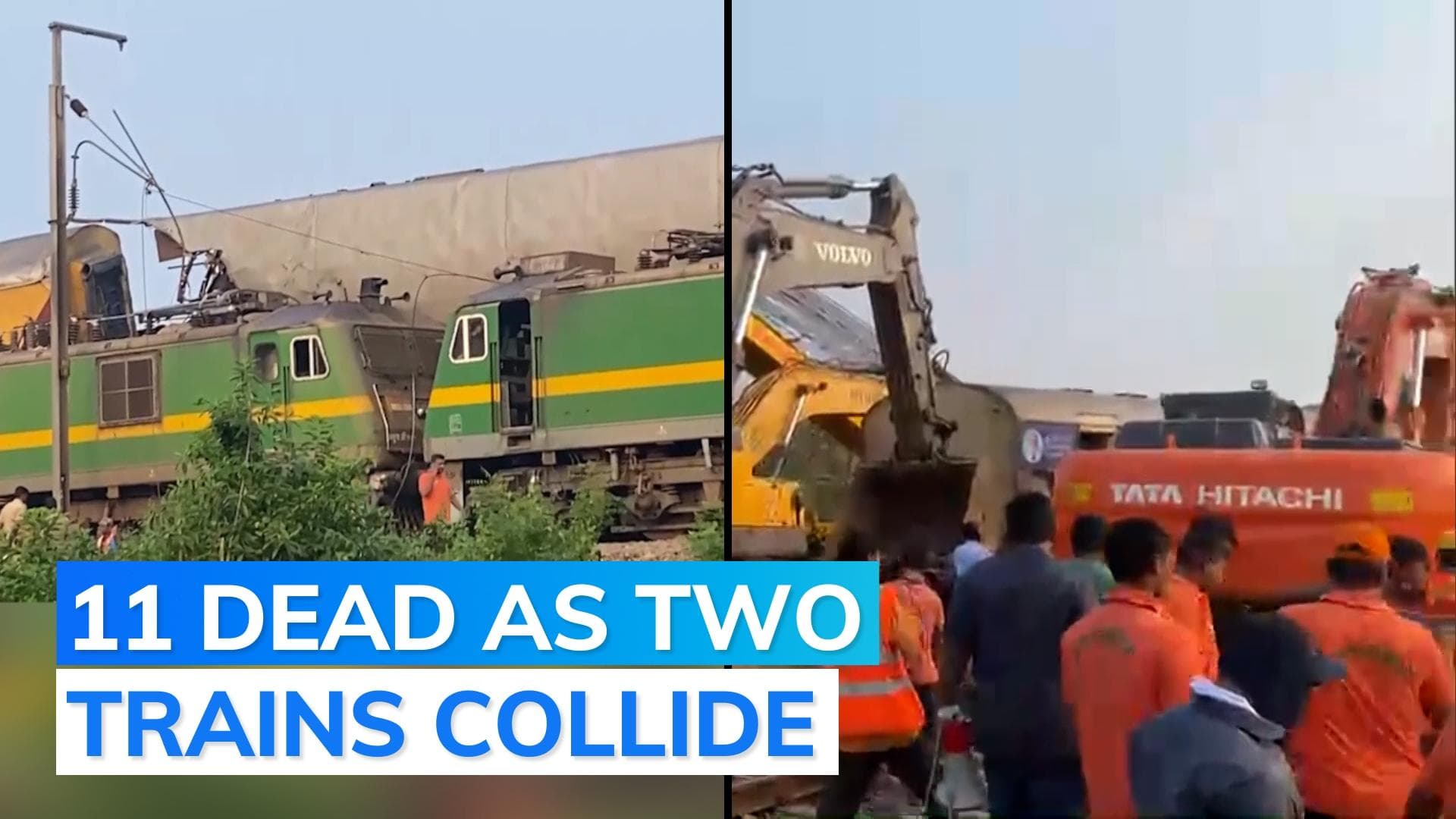 Andhra train accident: death toll rises to 11, over 50 people injured