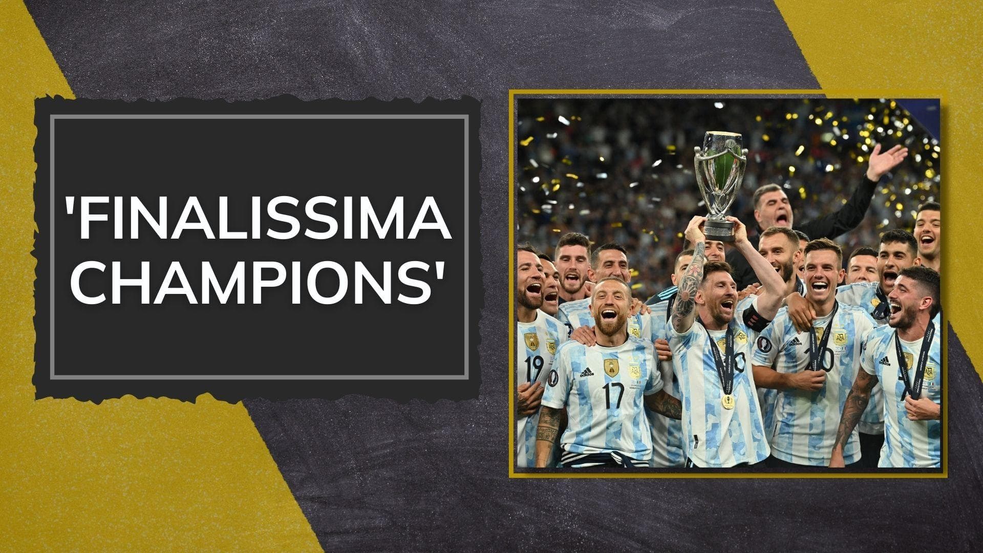 Argentina defeat Italy to win inaugural Finalissima 