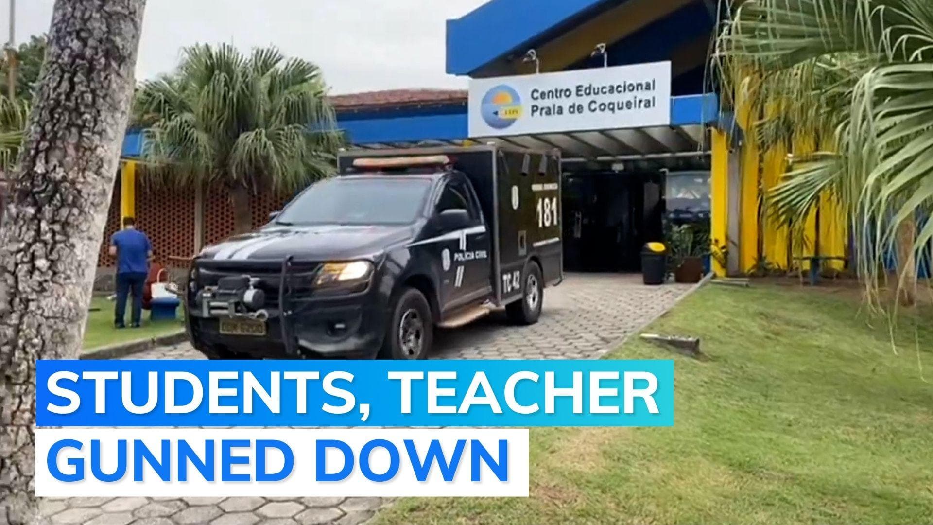 Shooting at two Brazil schools leave 3 dead, several wounded