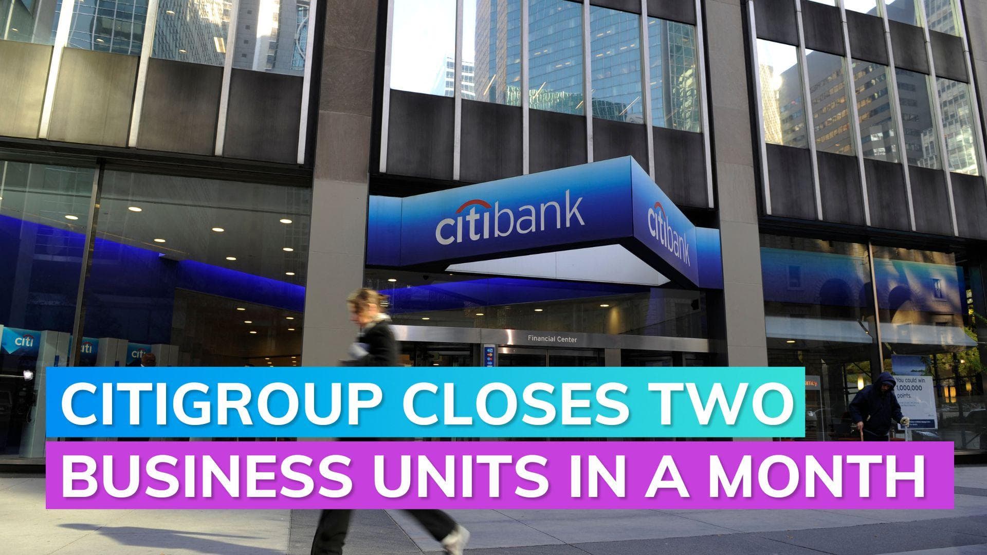 Citigroup announces closure of global distressed-debt business