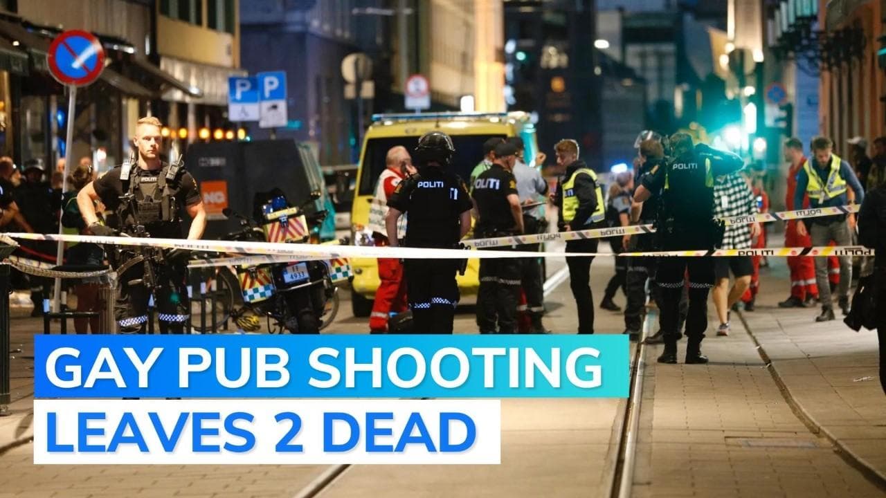 Norway gay bar shooting: 2 dead, over a dozen wounded