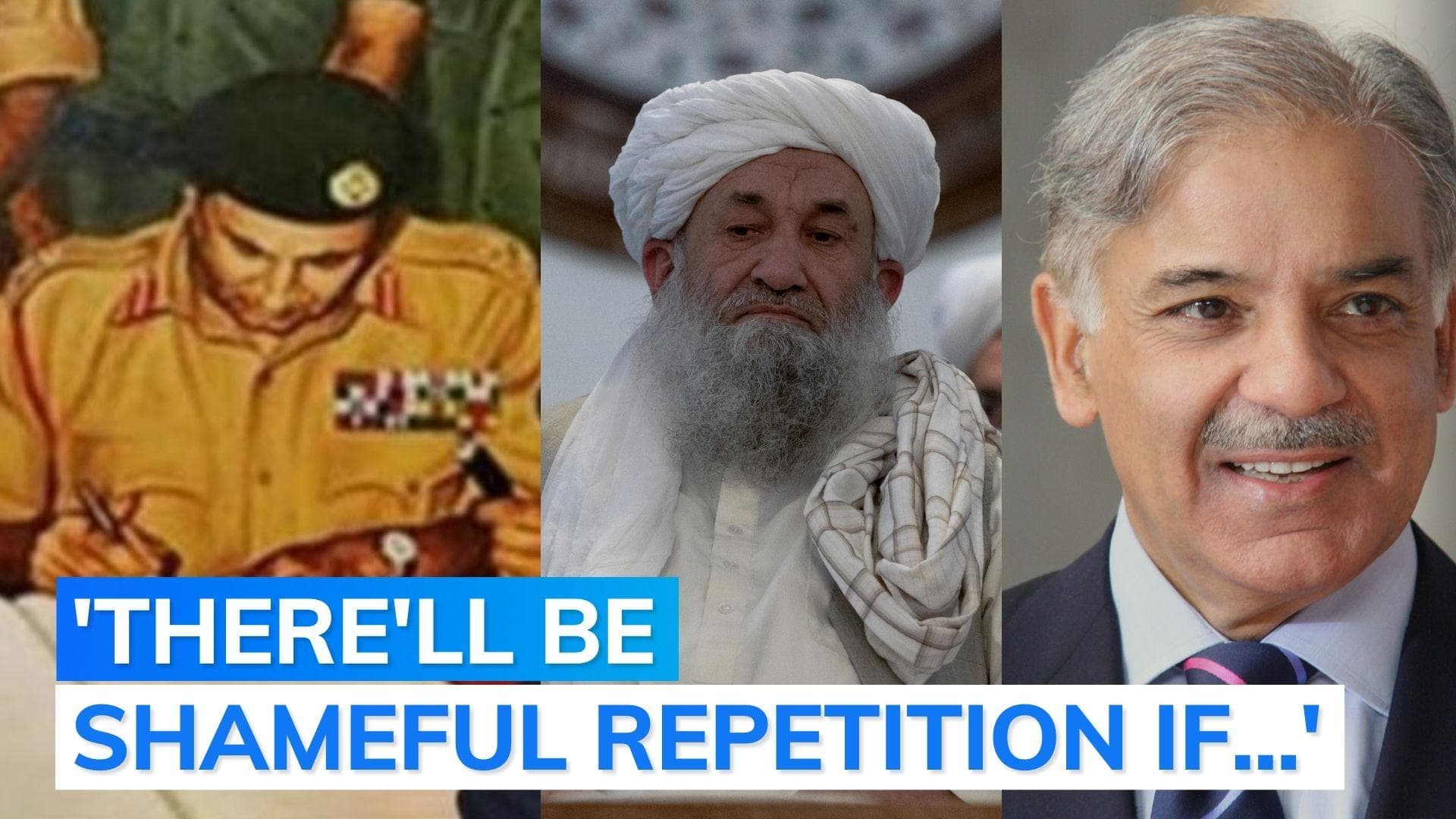 Taliban mock Pakistan with photo of 1971 surrender to India after Shehbaz Sharif's minister's threat