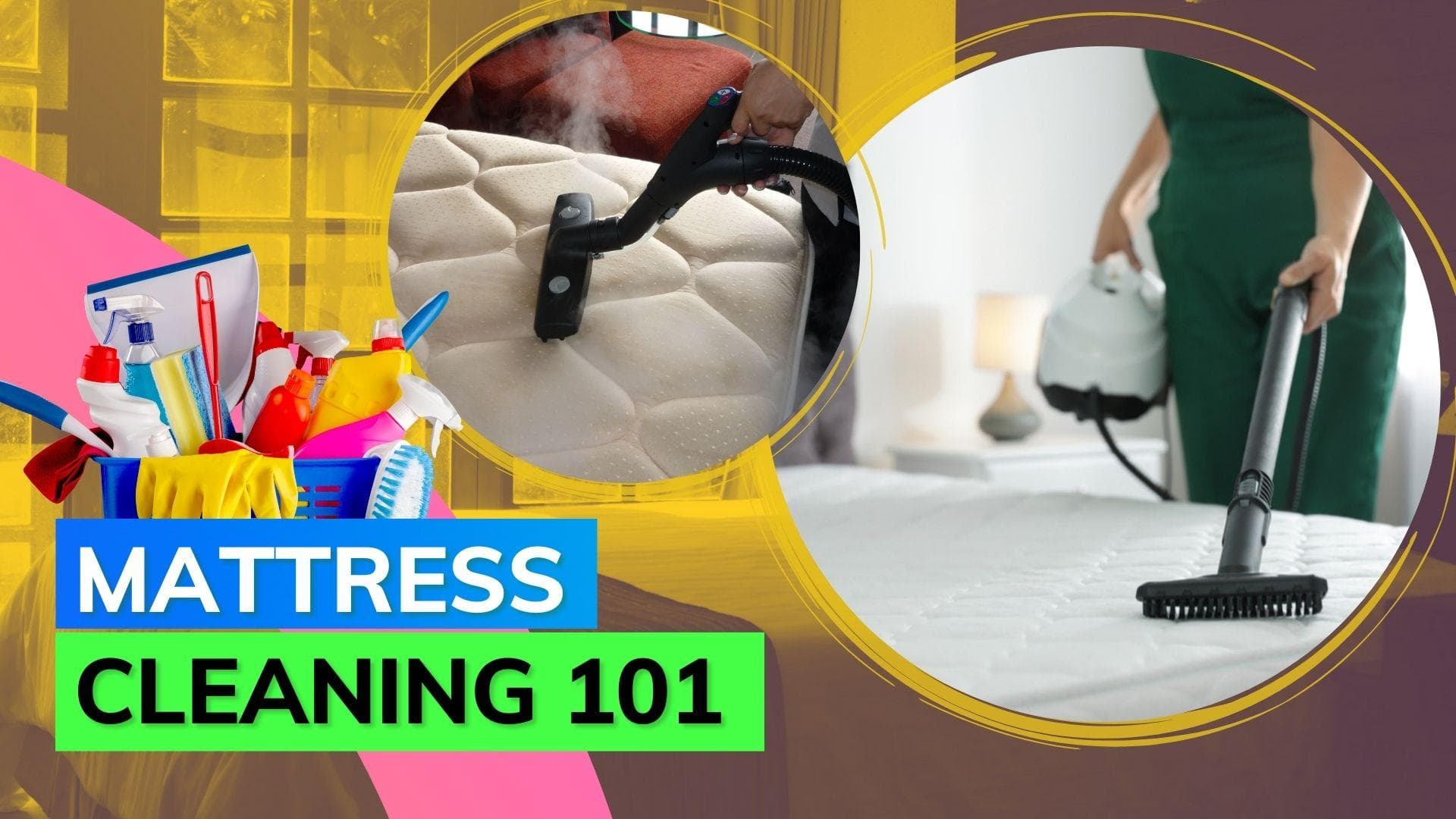 Get rid of dirt, dead skin & 10 million dust mites; Clean your mattress in 3 simple steps 