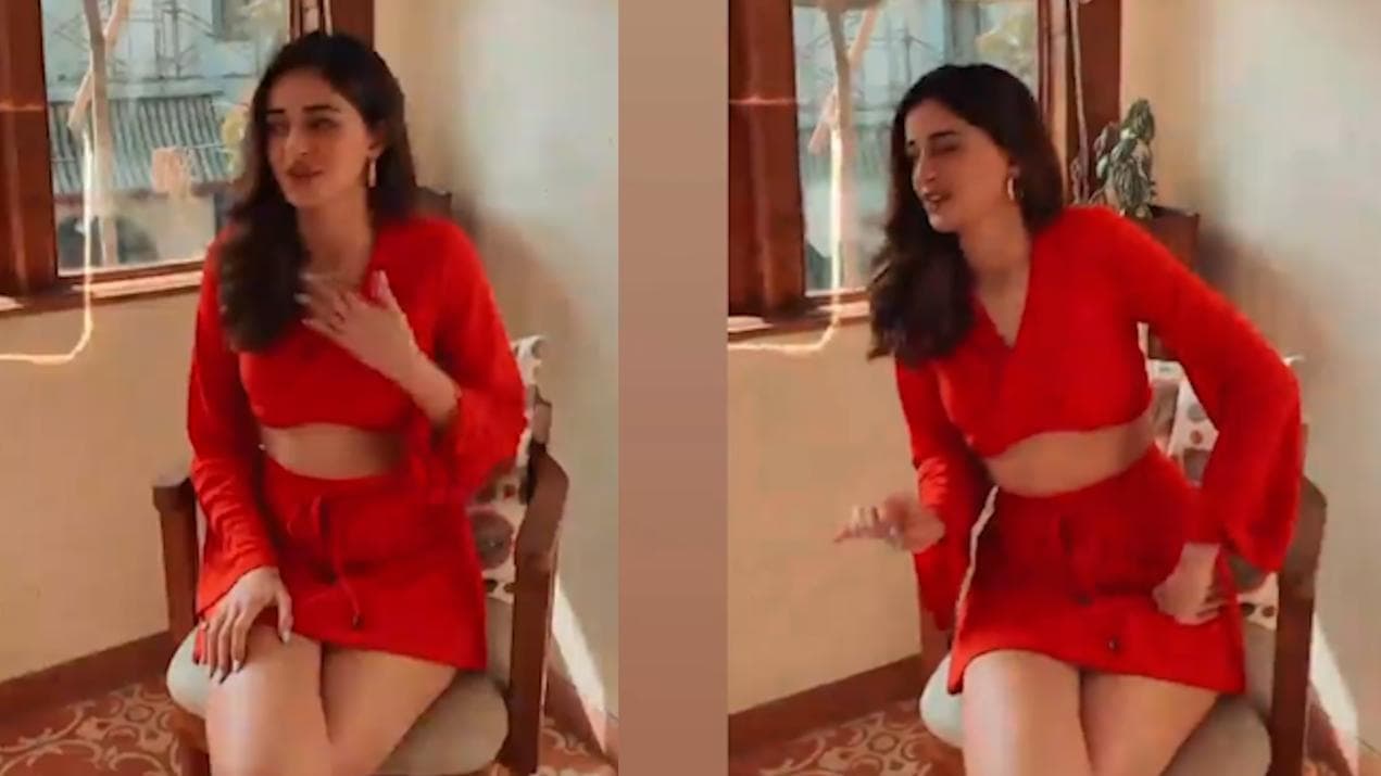 Ananya Panday video singing Gehraiyaan title track goes viral