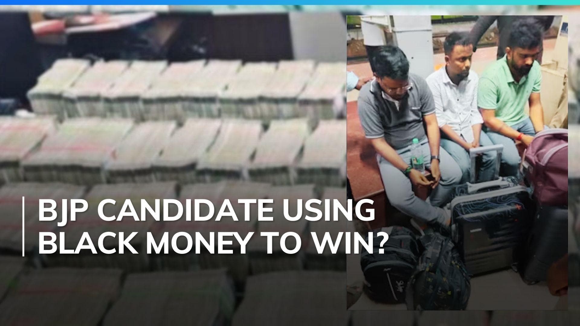 Caught with ₹4 crore cash, BJP worker names party poll candidate in TN