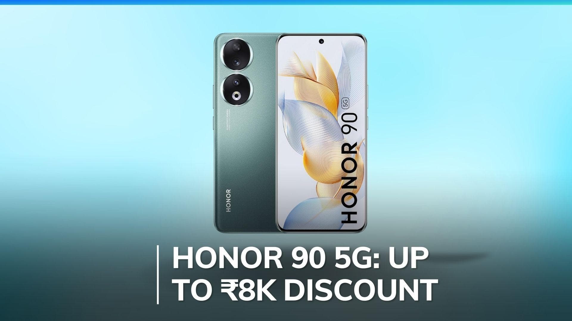 Honor Days sale: Honor 90 5G gets up to Rs 8,000 discount on Amazon India