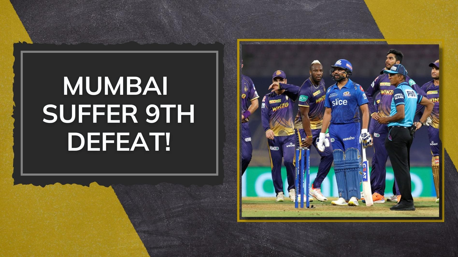 IPL 2022, KKR VS MI: Kolkata’s playoff hopes remain alive, beat MI by 52 runs