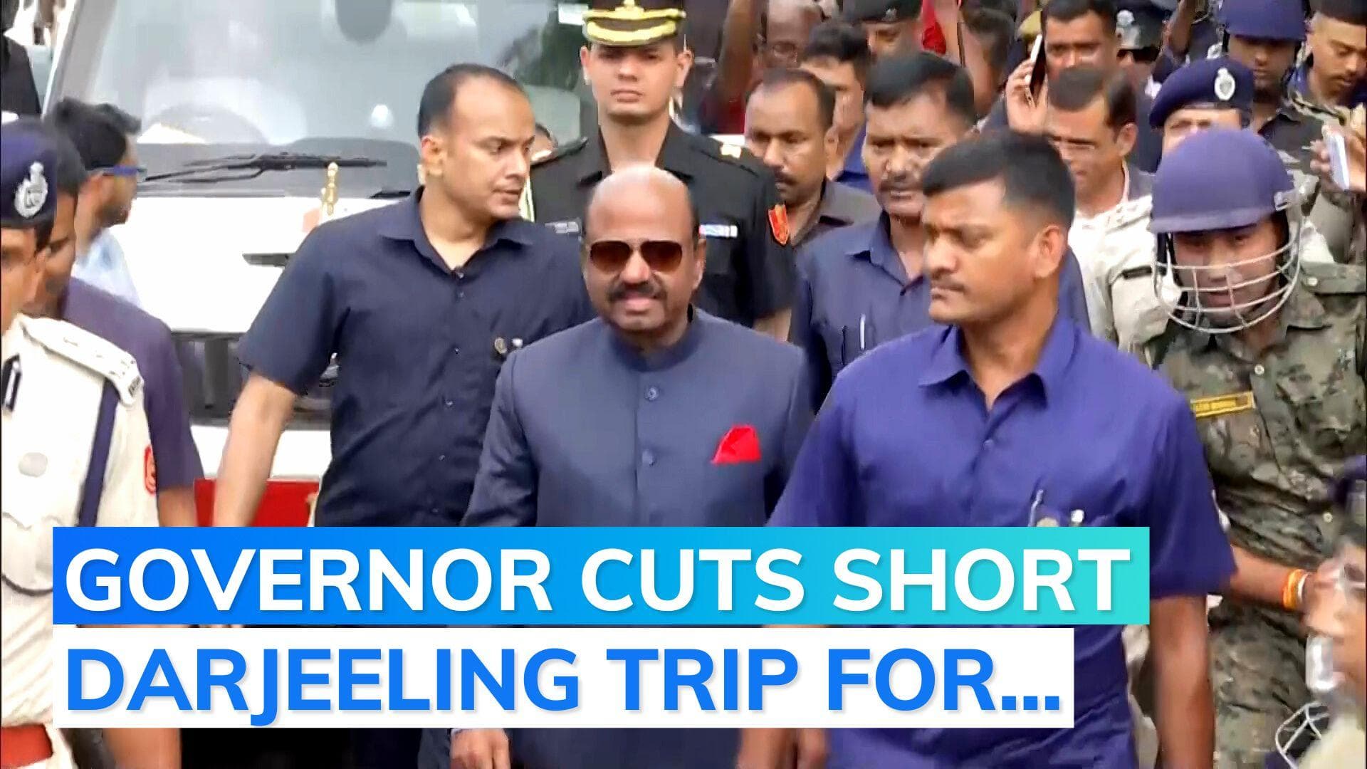 Bengal governor visits violence-hit areas, warns 'forces of darkness'