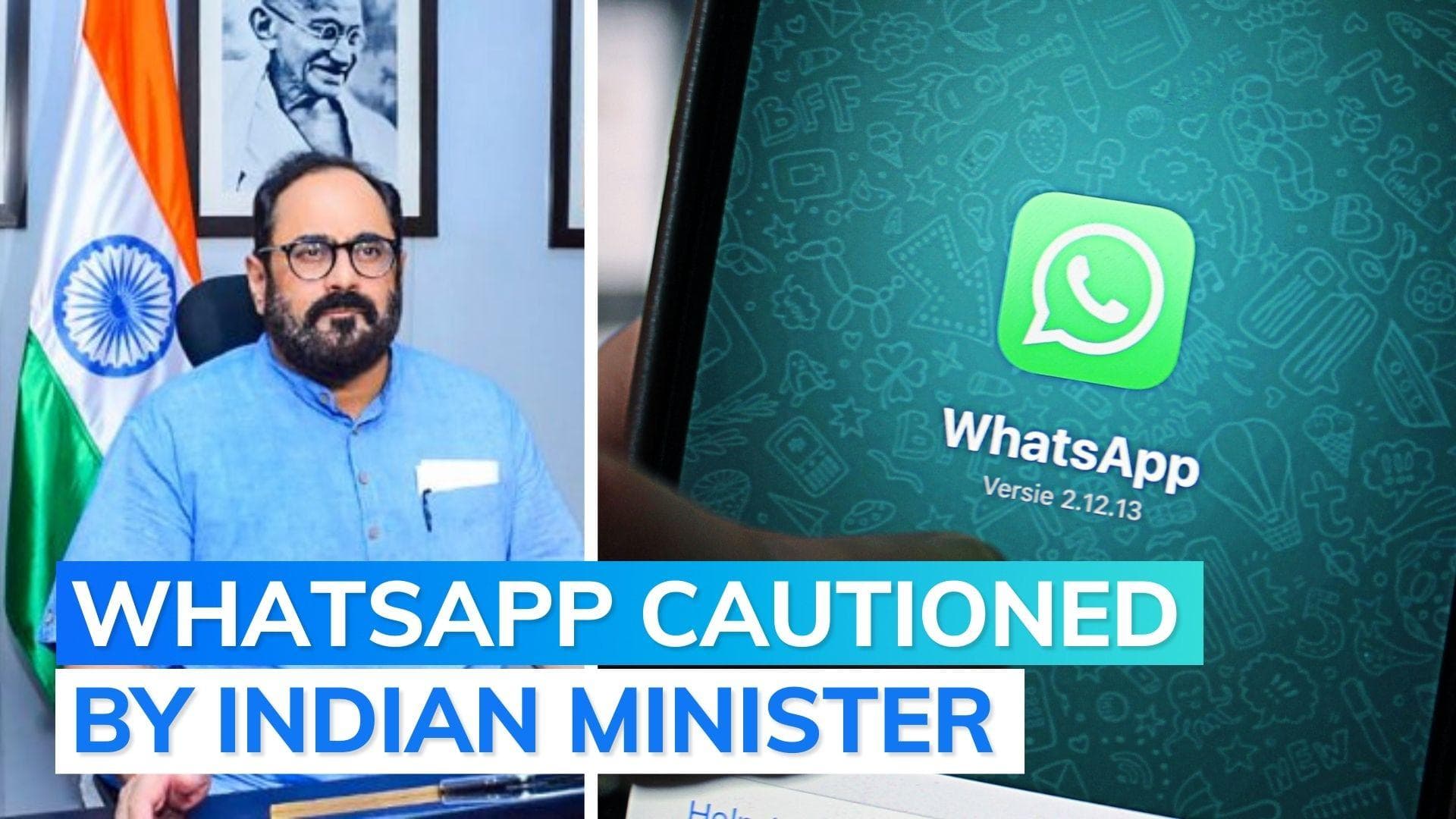 Whatsapp tweets wrong India map, gets called out by union minister