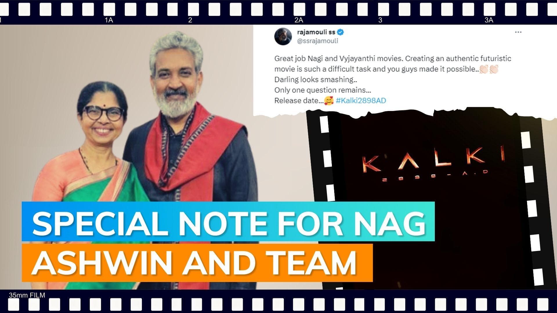  'Kalki 2898-AD': SS Rajamouli praises film's first glimpse; lauds Prabhas look