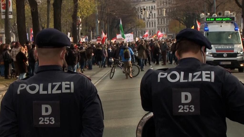 Coronavirus rise in Europe: Right wing-led protest in Austria ahead of Covid-19 lockdown