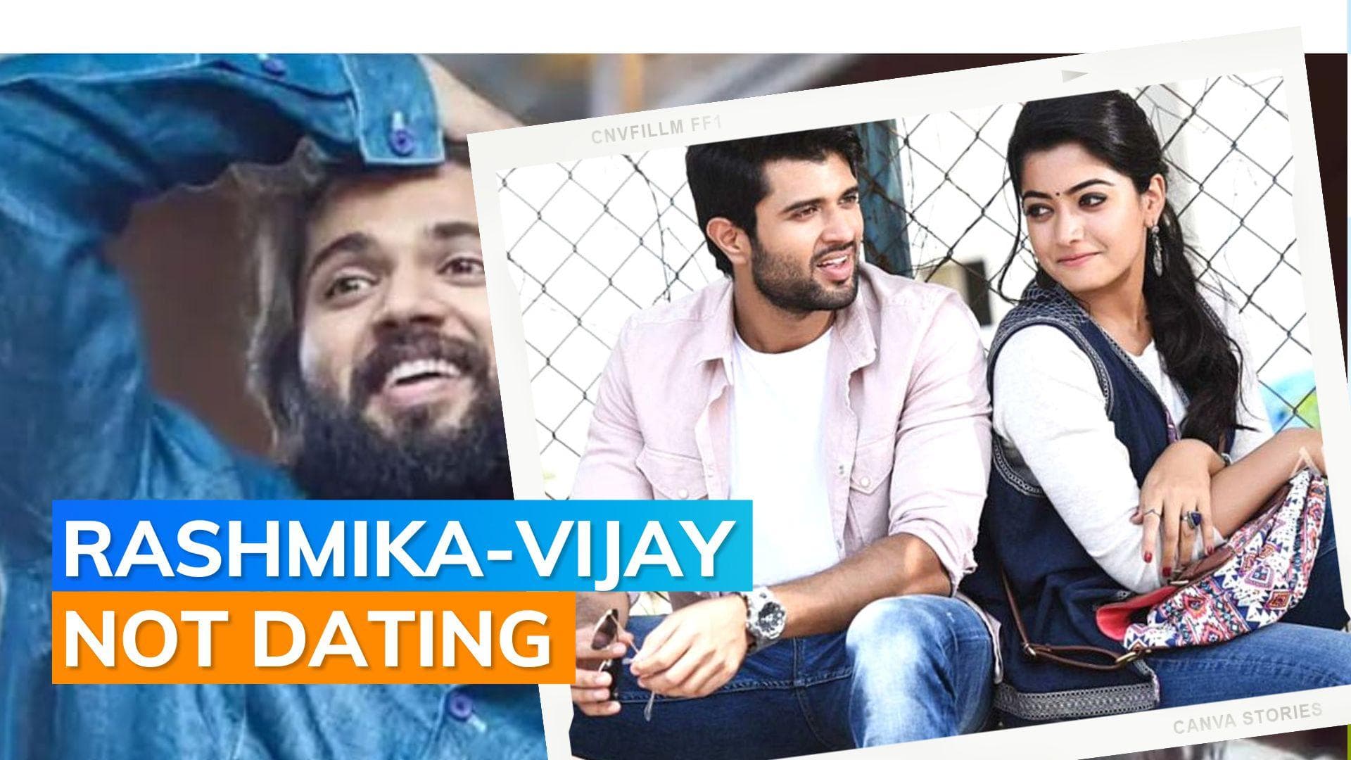 Rashmika Mandanna reacts to the rumours of her dating Vijay Deverakonda in a adorable way
