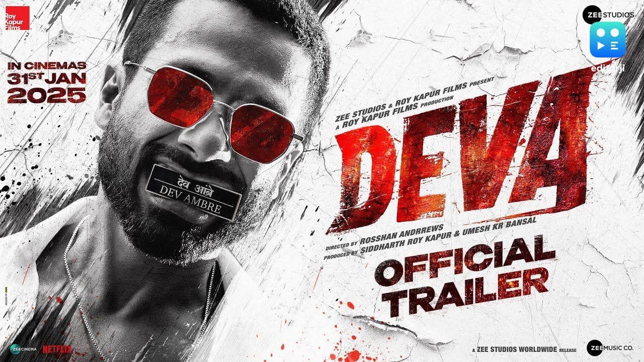 'Deva' trailer released: Shahid Kapoor shines as rebel cop in action-packed thriller