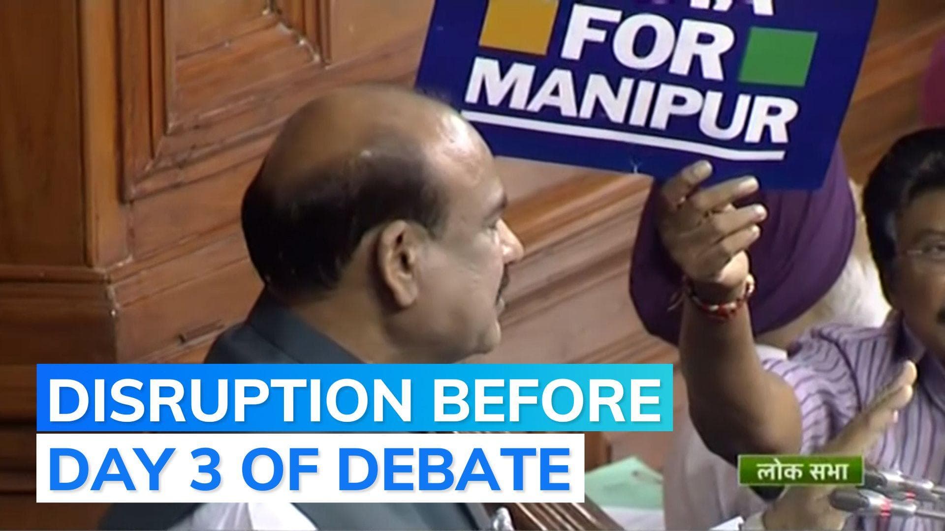 Ahead of PM Modi's reply on no-confidence motion, Lok Sabha sees protests during Question Hour