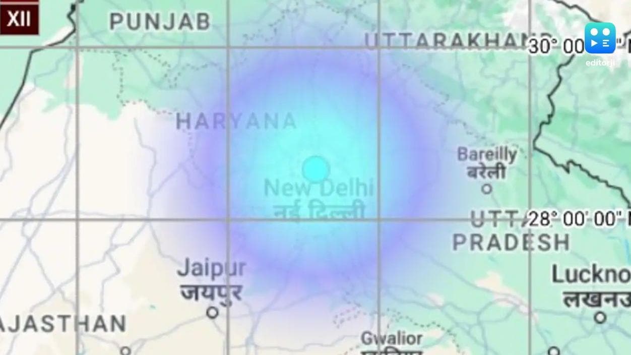 Two 4.0 magnitude earthquakes shake North India, no casualties reported