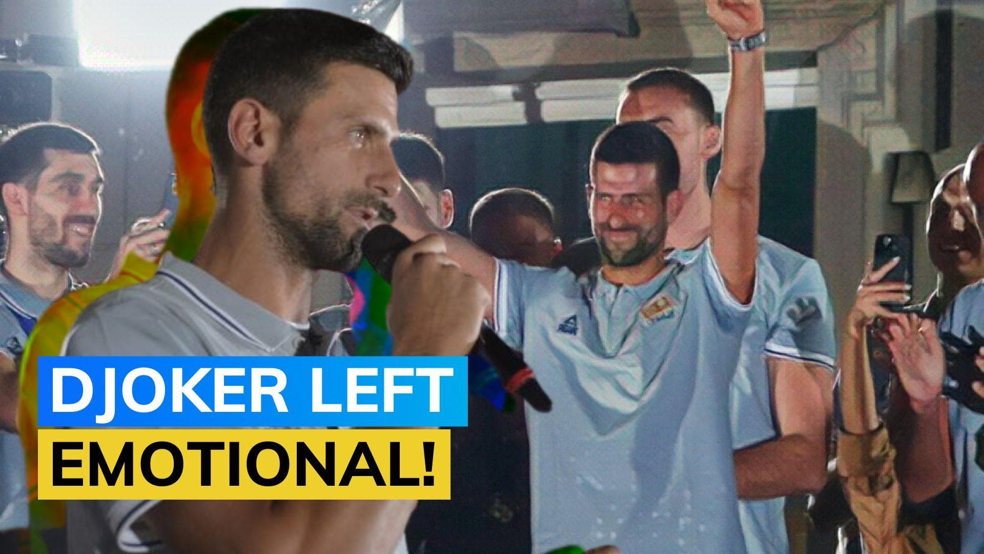 Watch! Thousands of fans flock Belgrade to celebrate US Open title win with Novak Djokovic