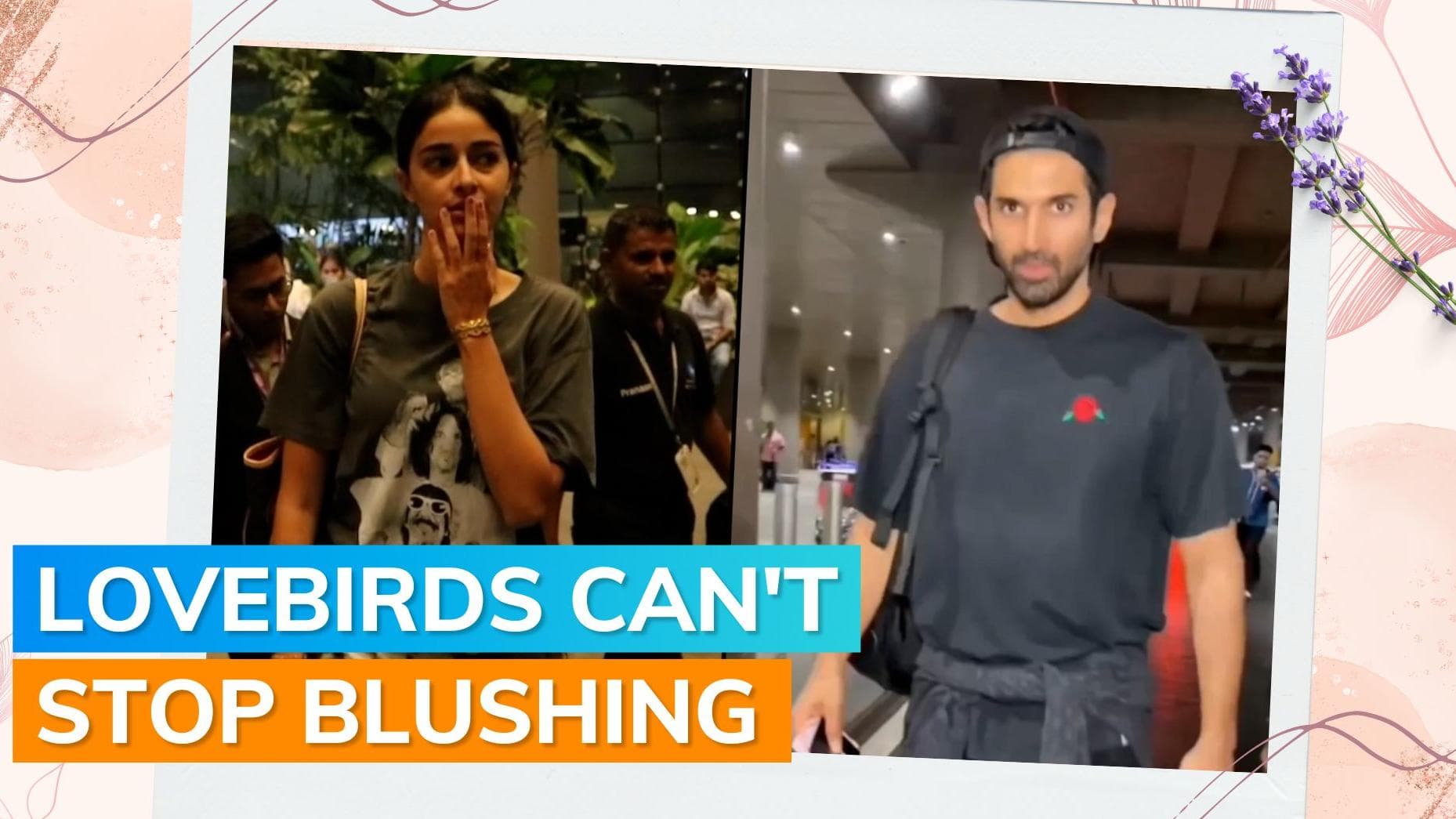 Aditya Roy Kapur and Ananya Panday return from European vacation | Watch