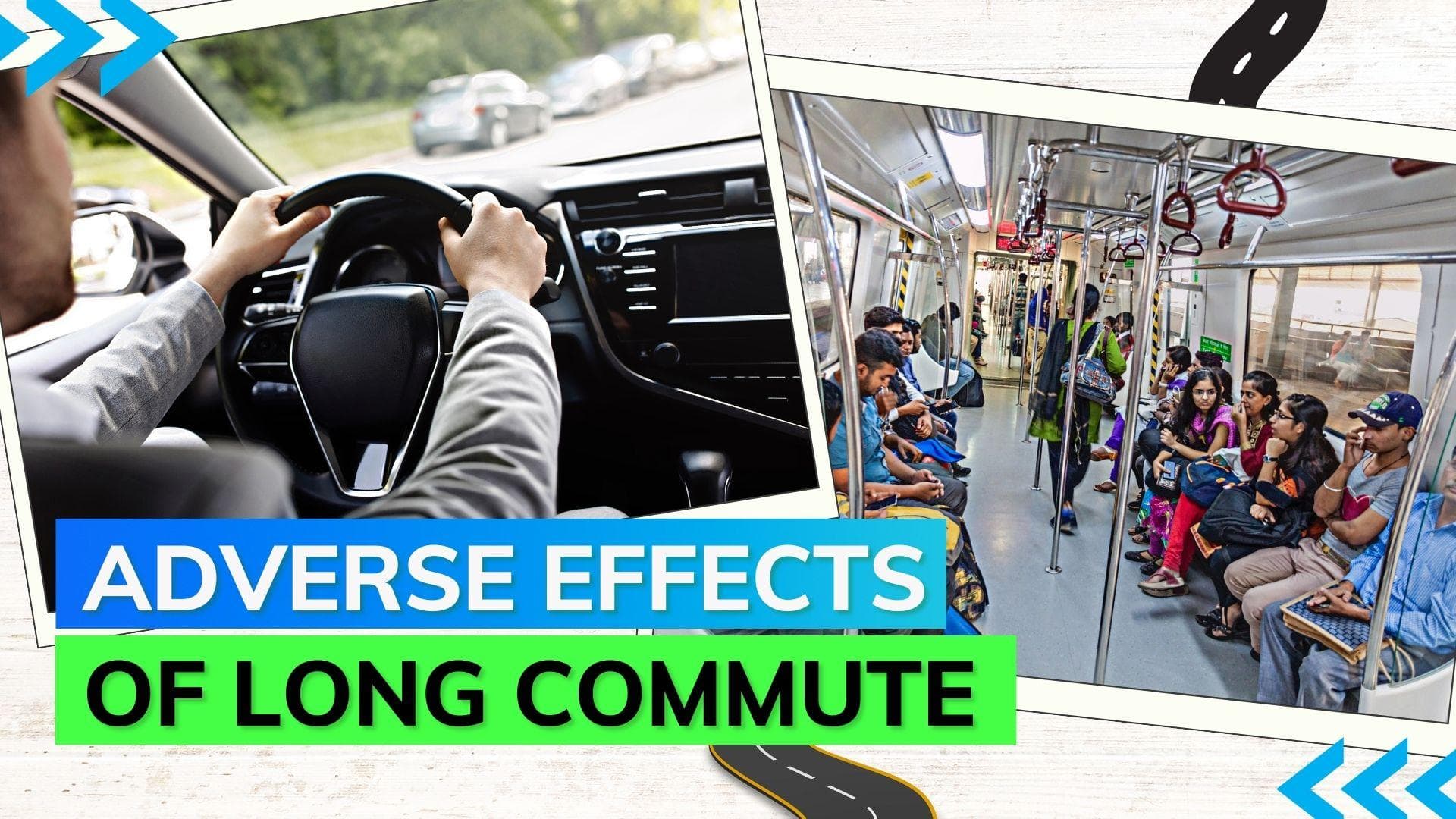 Lengthy commutes can be harmful for a person’s health, reveals study
